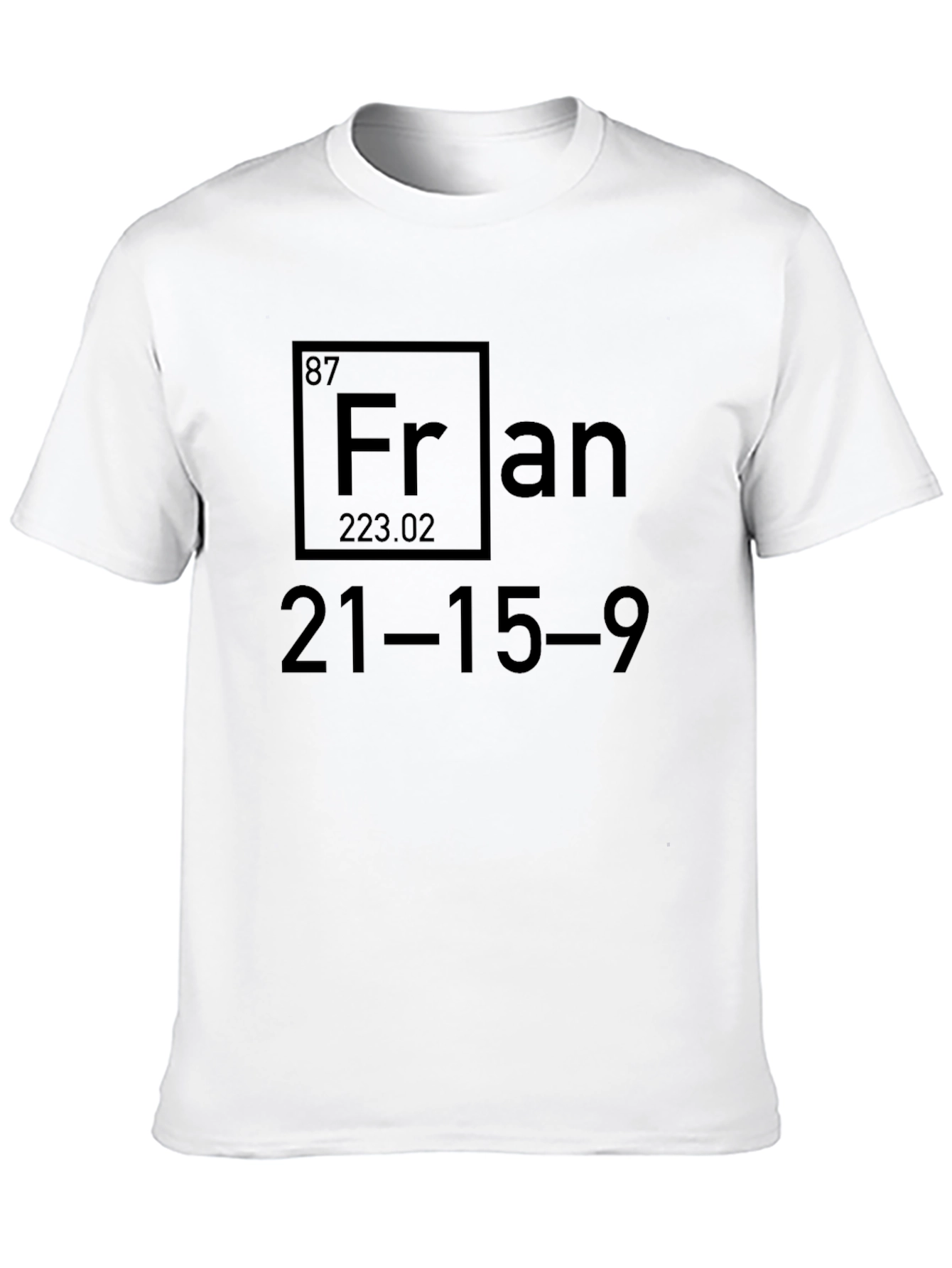 Periodic Table Fran T-Shirt - CrossFit Inspired