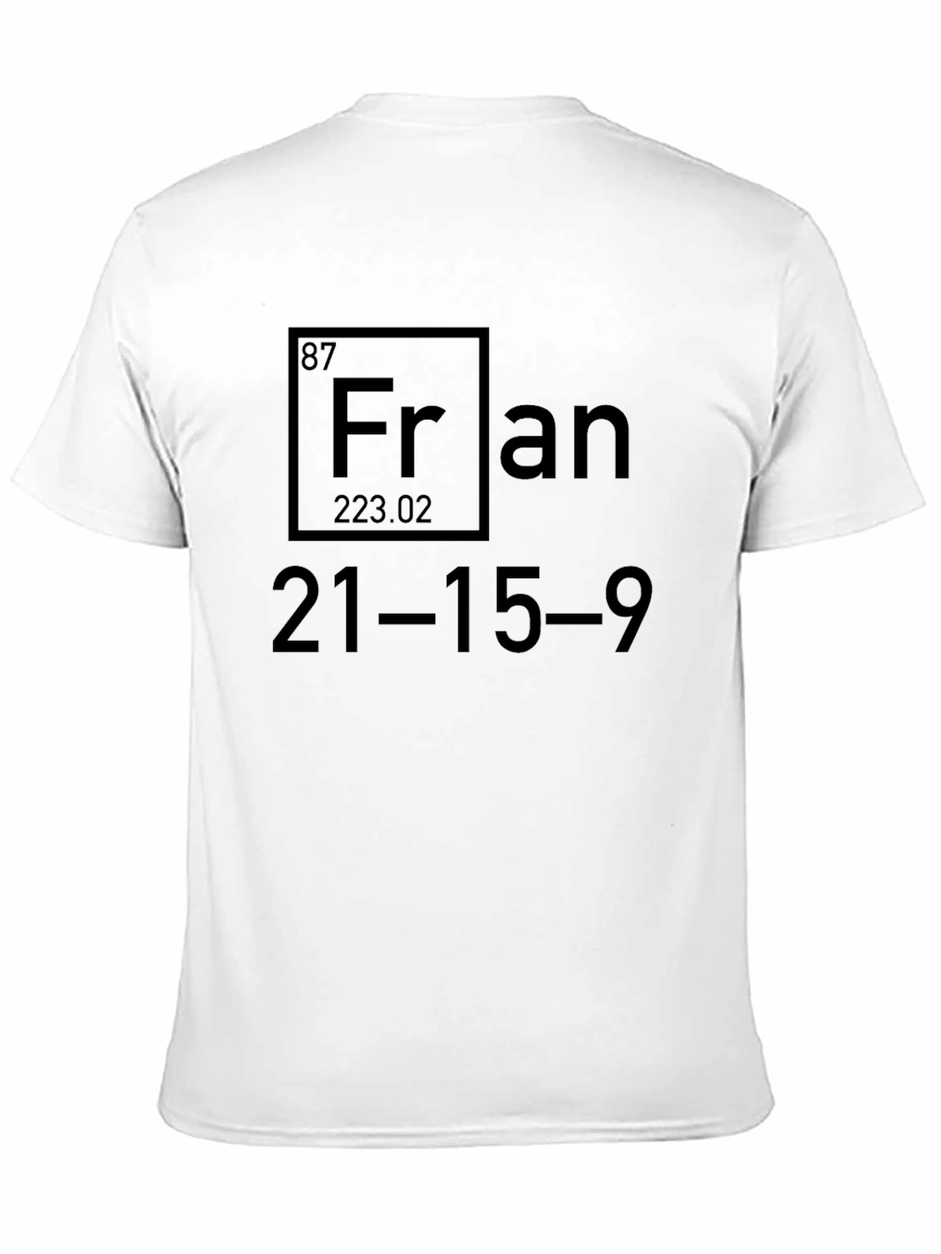 Periodic Table Fran T-Shirt - CrossFit Inspired