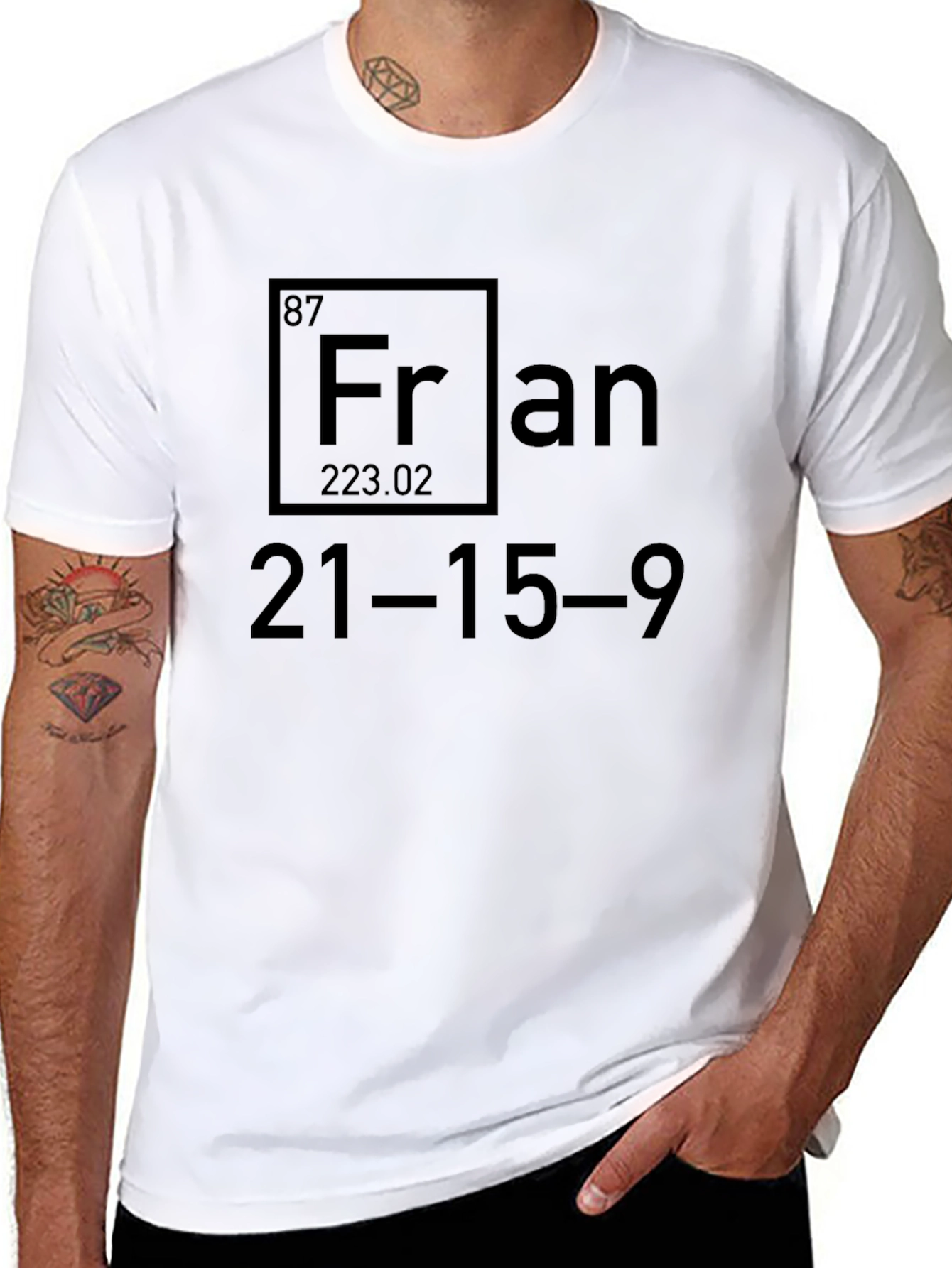 Periodic Table Fran T-Shirt - CrossFit Inspired