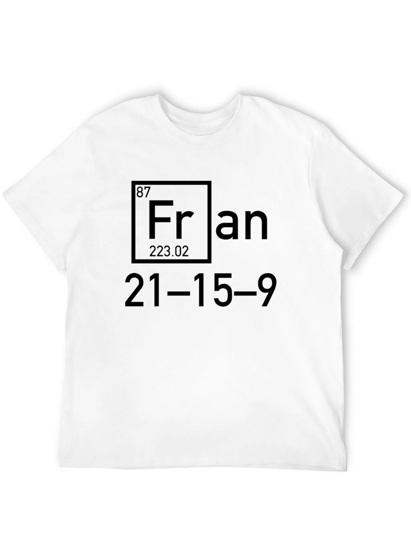 Periodic Table Fran T-Shirt - CrossFit Inspired