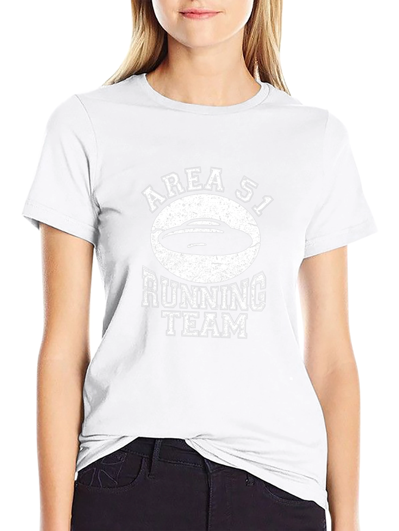 Area 51 Running Team Graphic Tee - Black