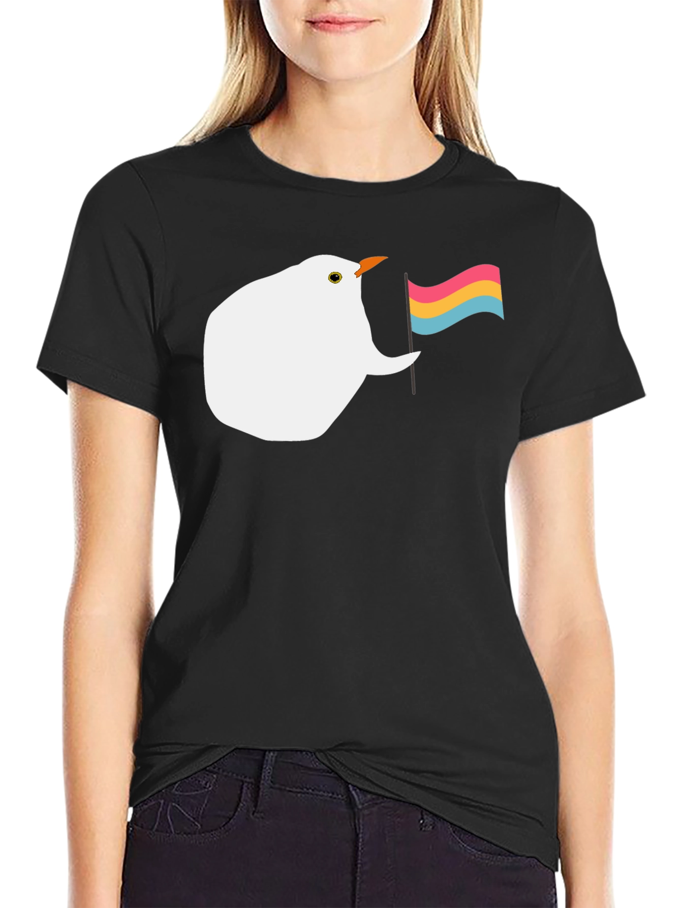 Pansexual Pride Bird T-Shirt