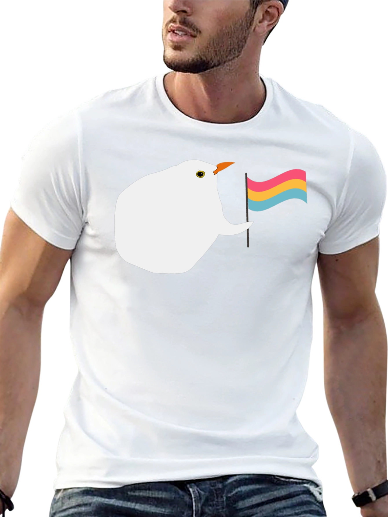 Pansexual Pride Bird T-Shirt