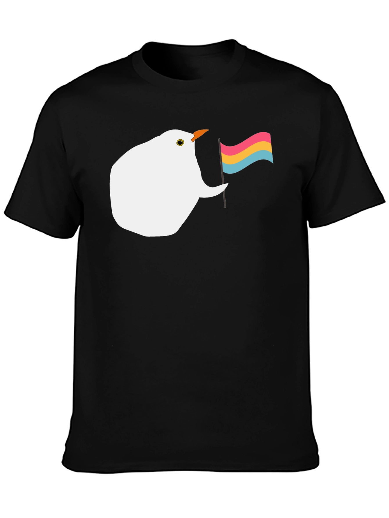 Pansexual Pride Bird T-Shirt