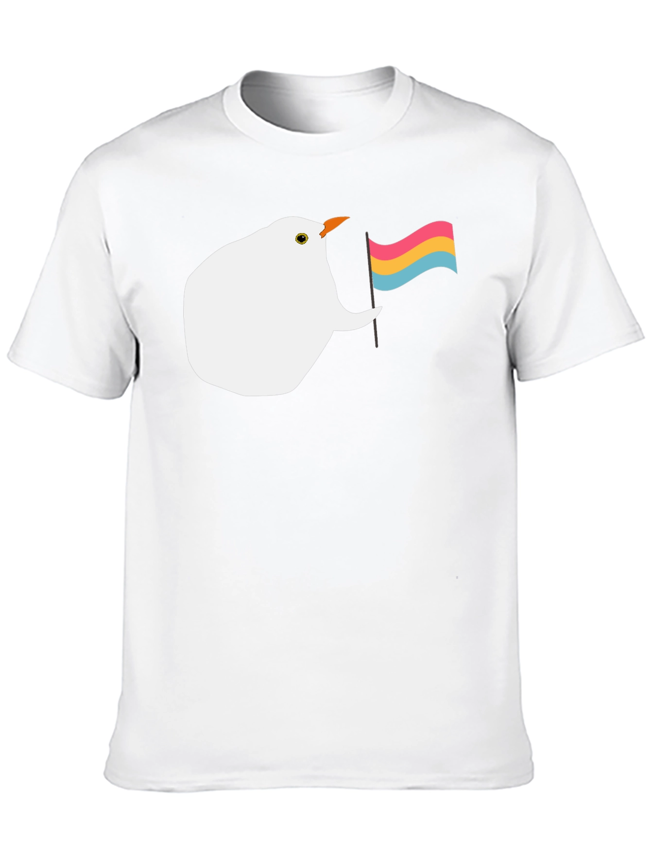 Pansexual Pride Bird T-Shirt