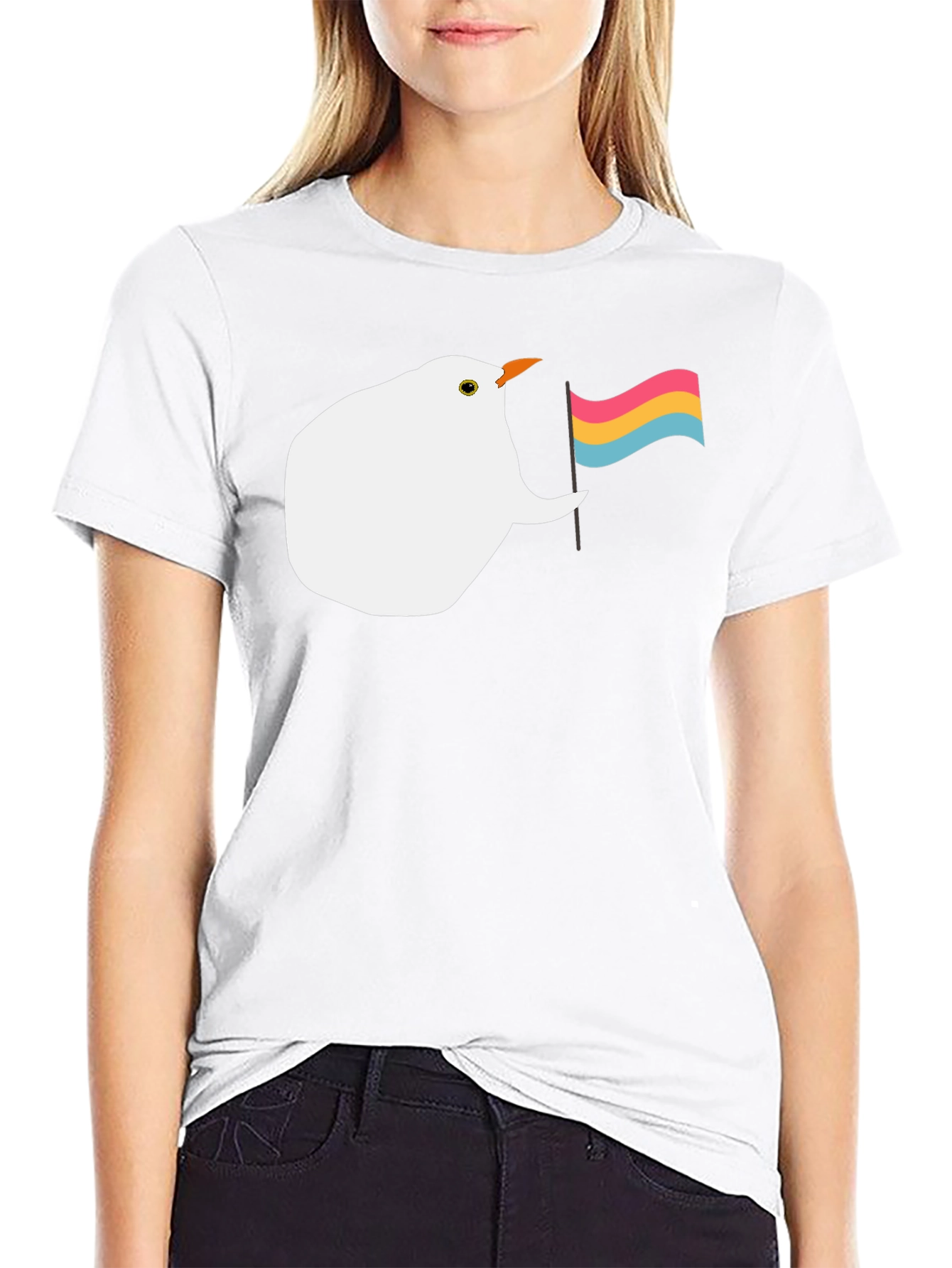 Pansexual Pride Bird T-Shirt