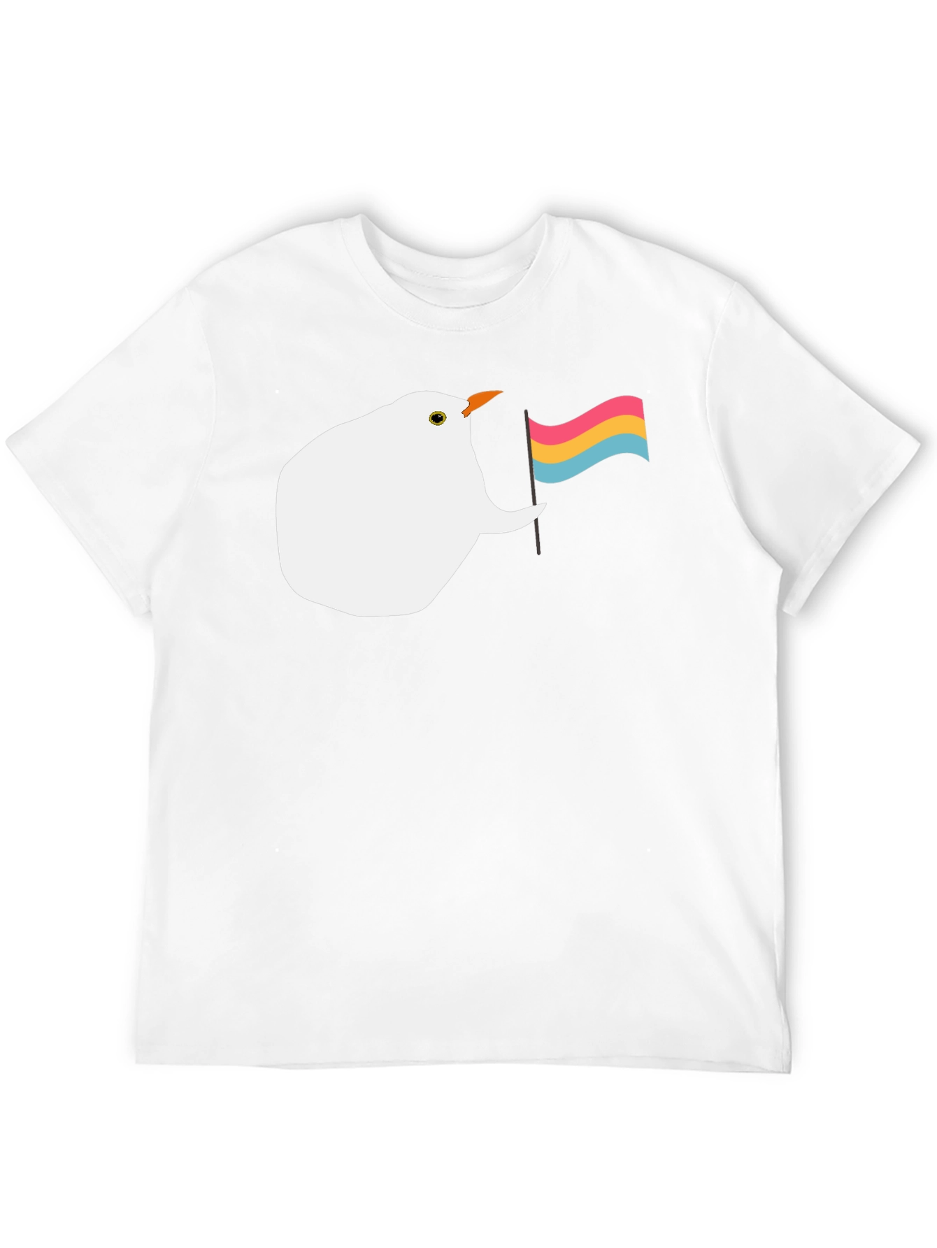 Pansexual Pride Bird T-Shirt