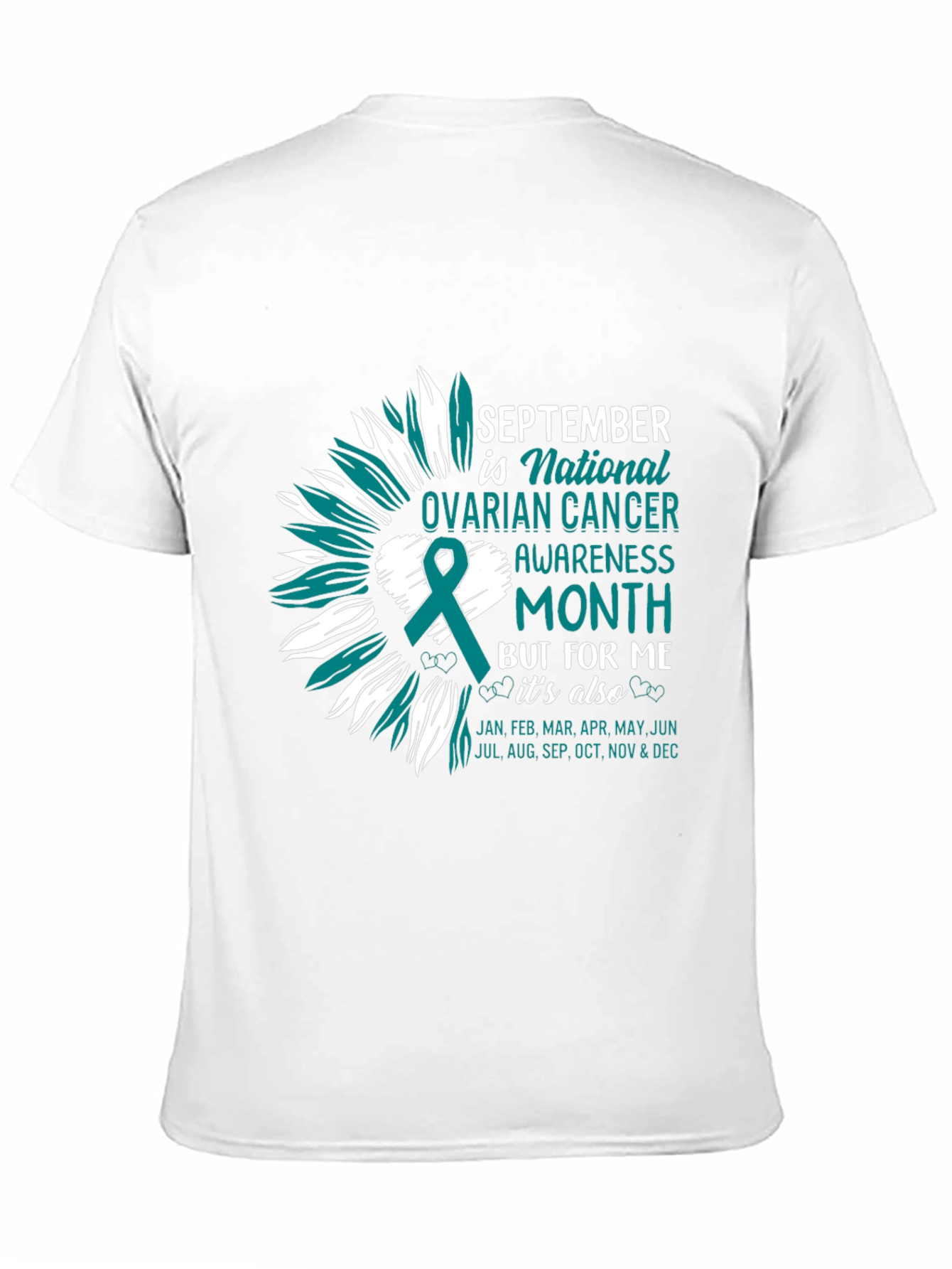 Ovarian Cancer Awareness Tee - September Month