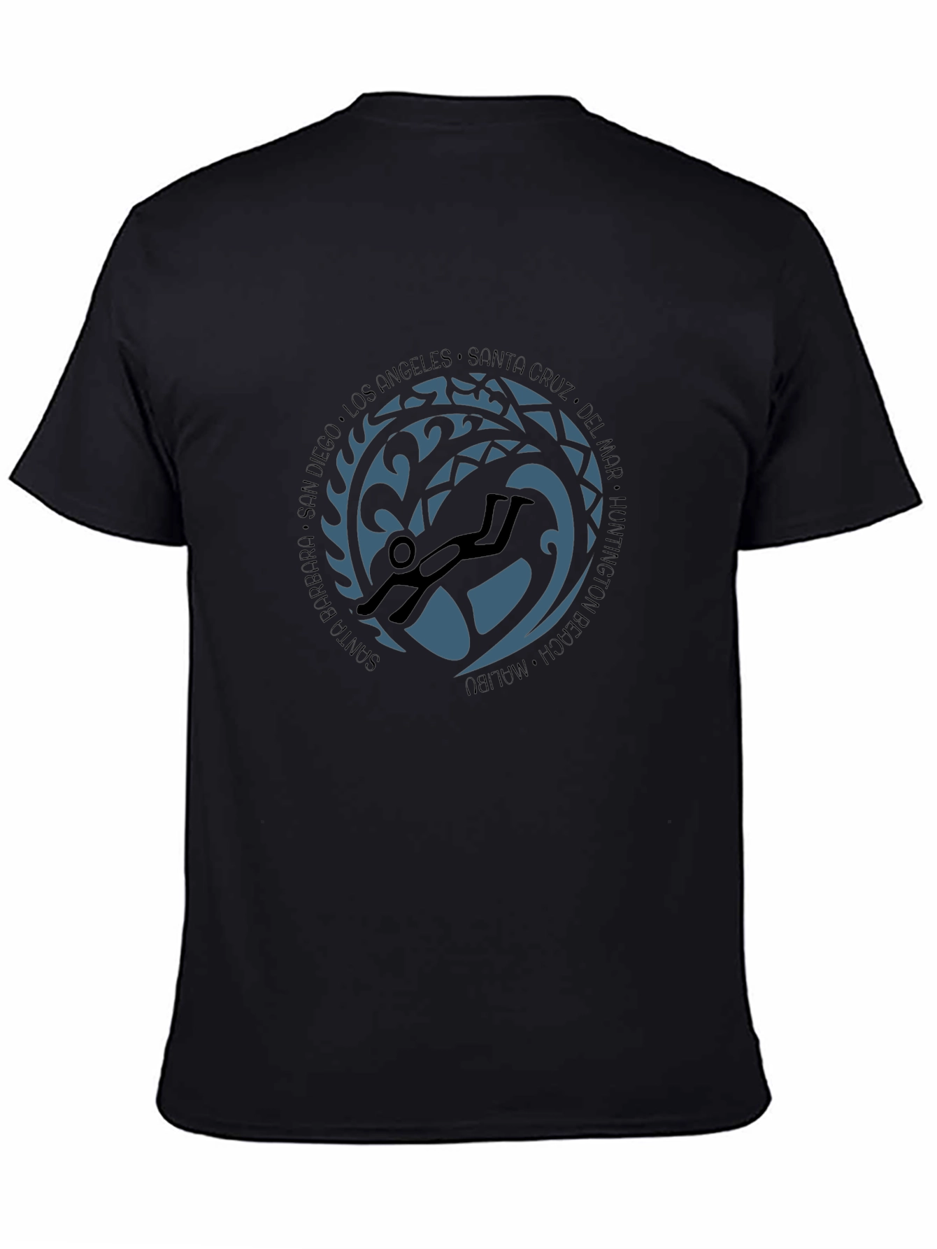 Diver Destinations Graphic Tee - Black