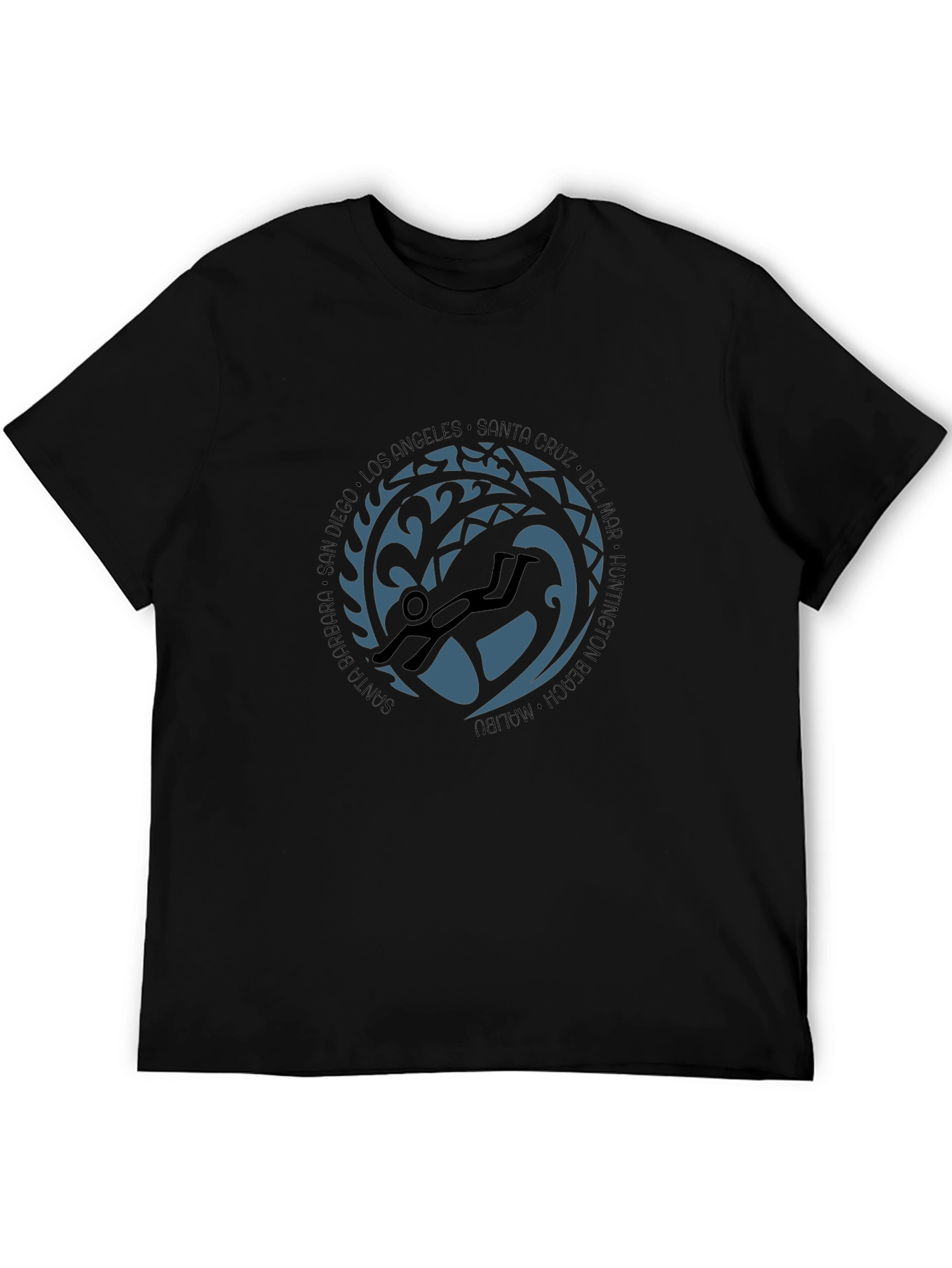 Diver Destinations Graphic Tee - Black