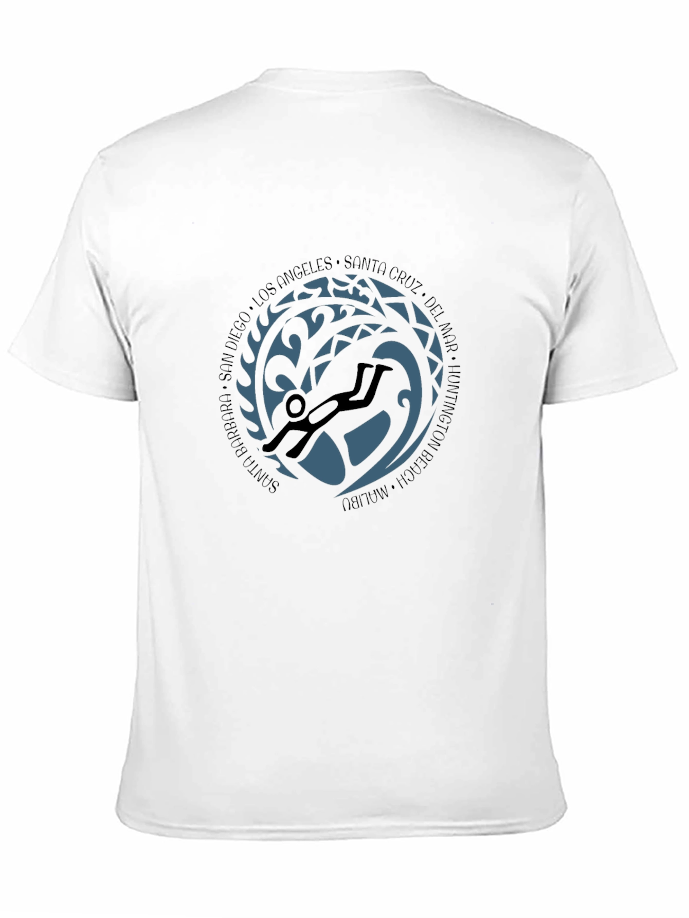 Diver Destinations Graphic Tee - Black