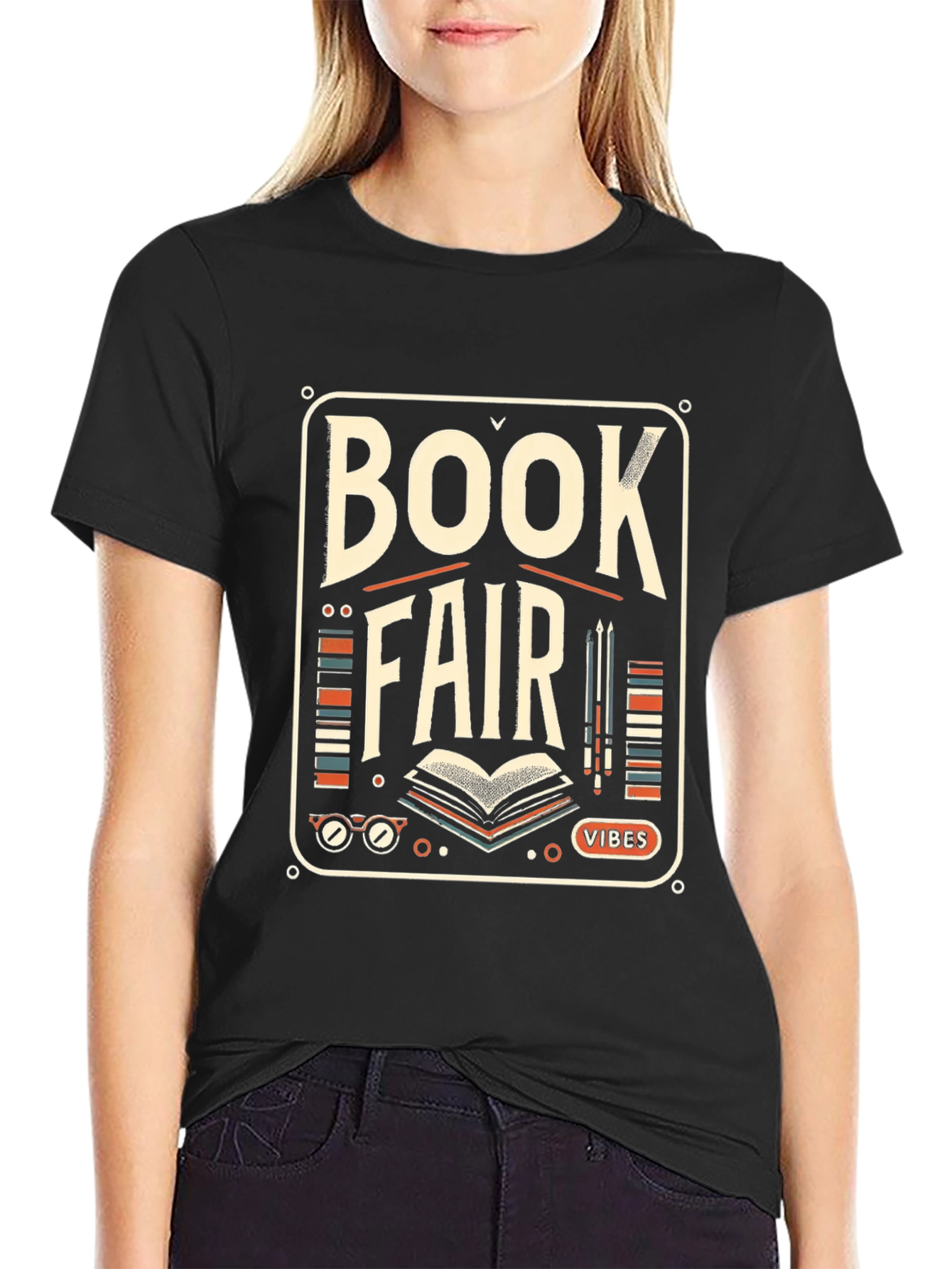 Book Fair Vibes Graphic Tee