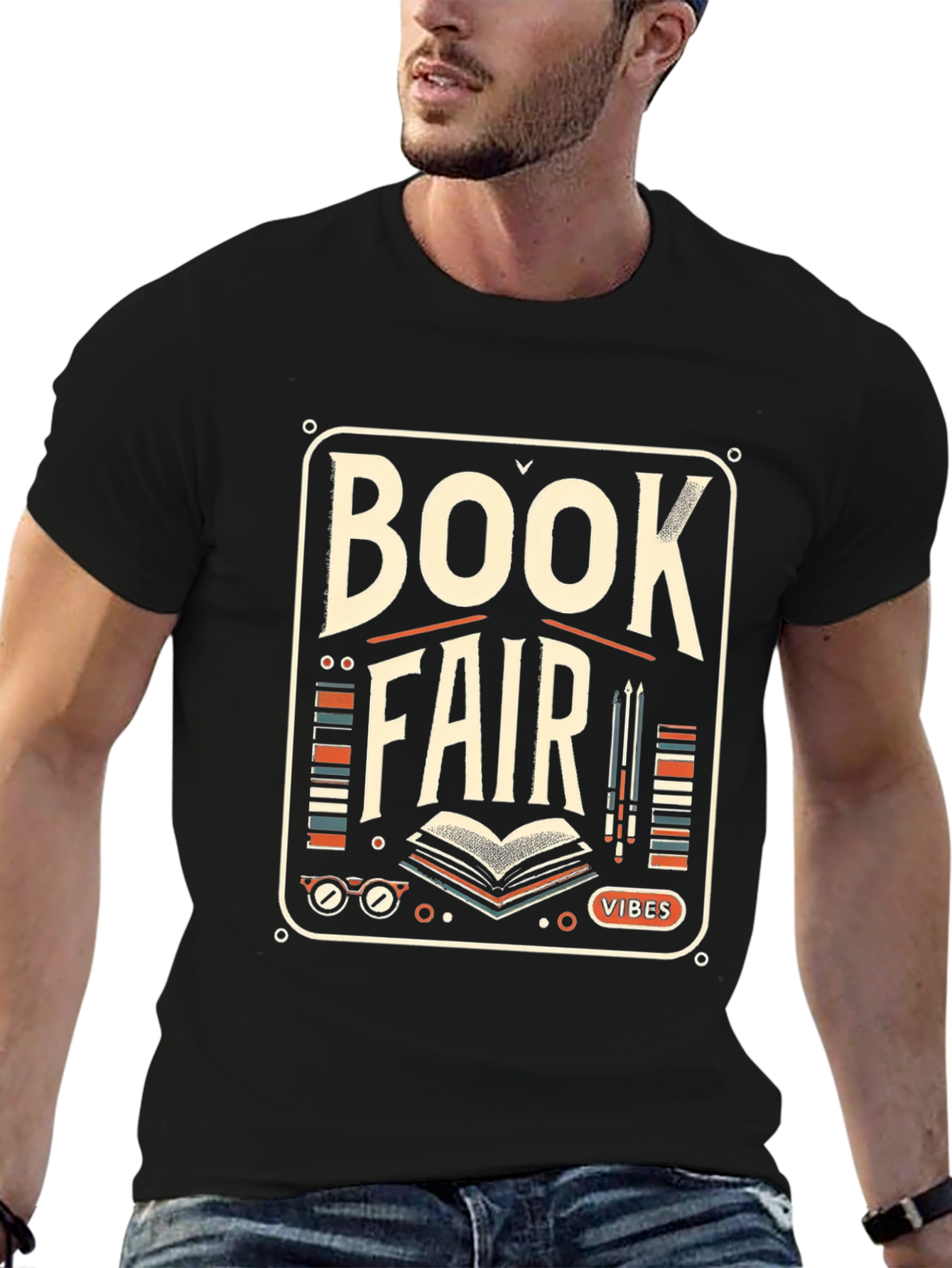 Book Fair Vibes Graphic Tee