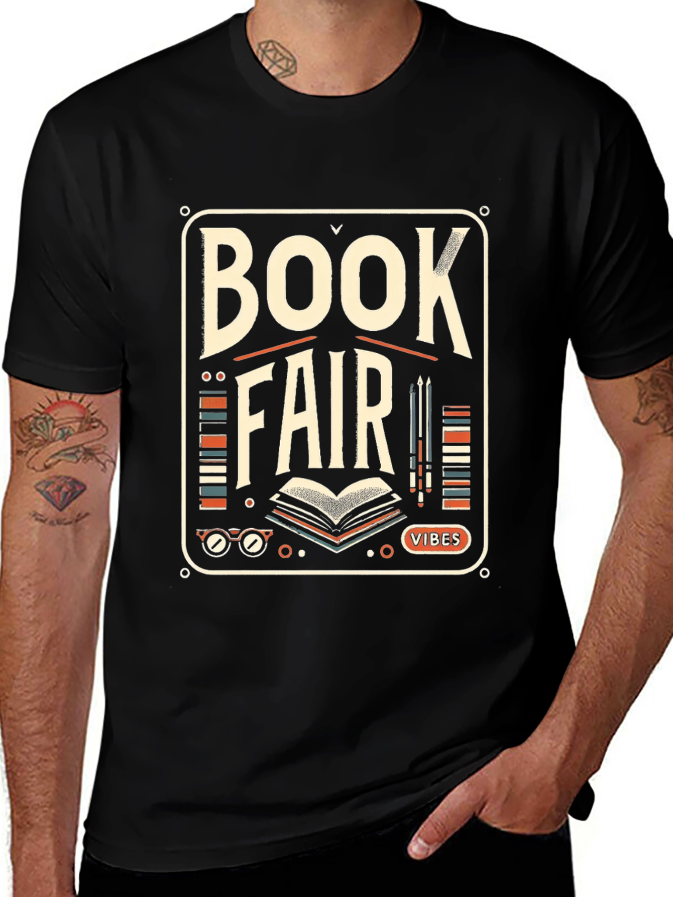 Book Fair Vibes Graphic Tee