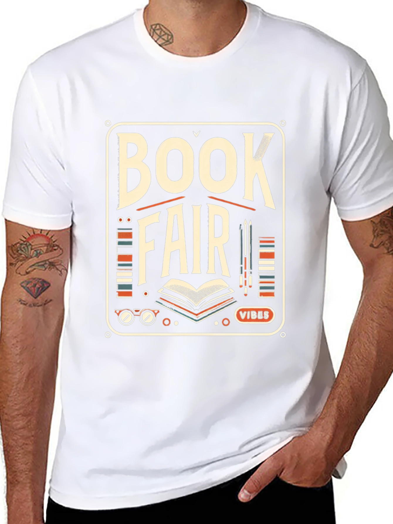 Book Fair Vibes Graphic Tee
