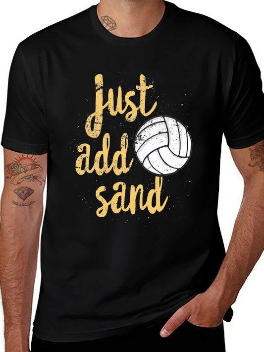 Just Add Sand Volleyball Graphic Tee