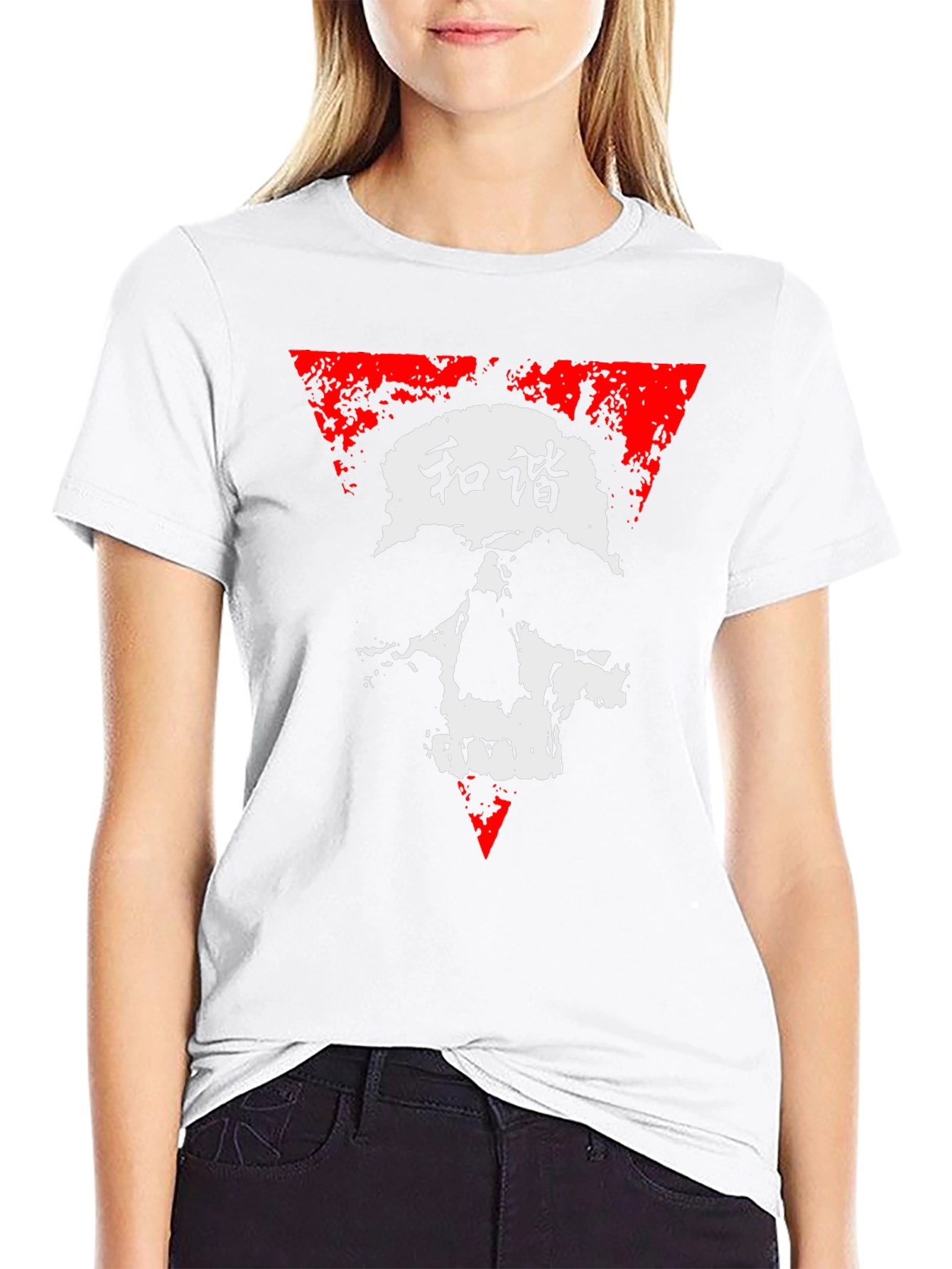 Edgy Skull Graphic Tee - Black T-Shirt