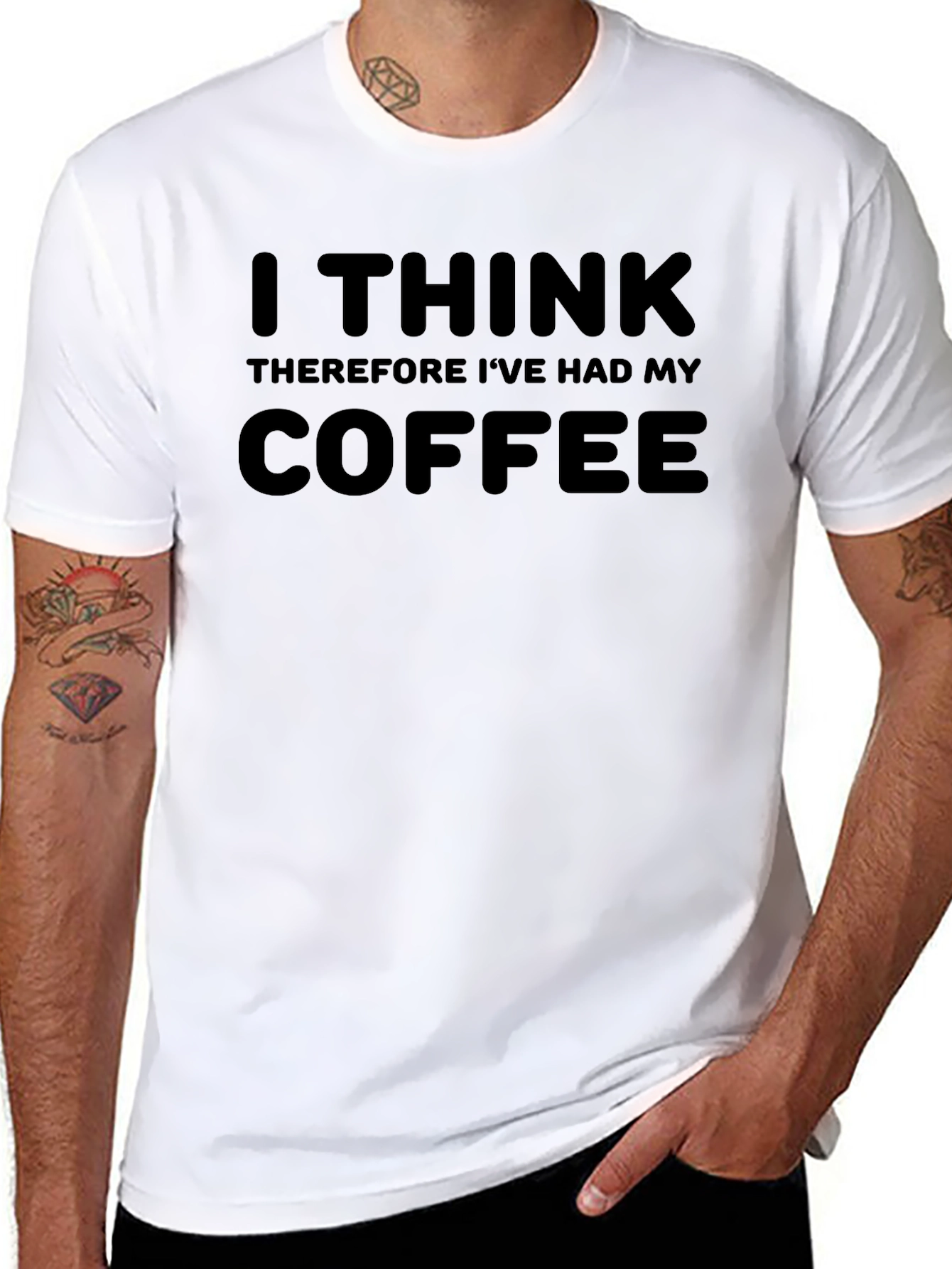I Think Therefore Ive Had My Coffee T-Shirt