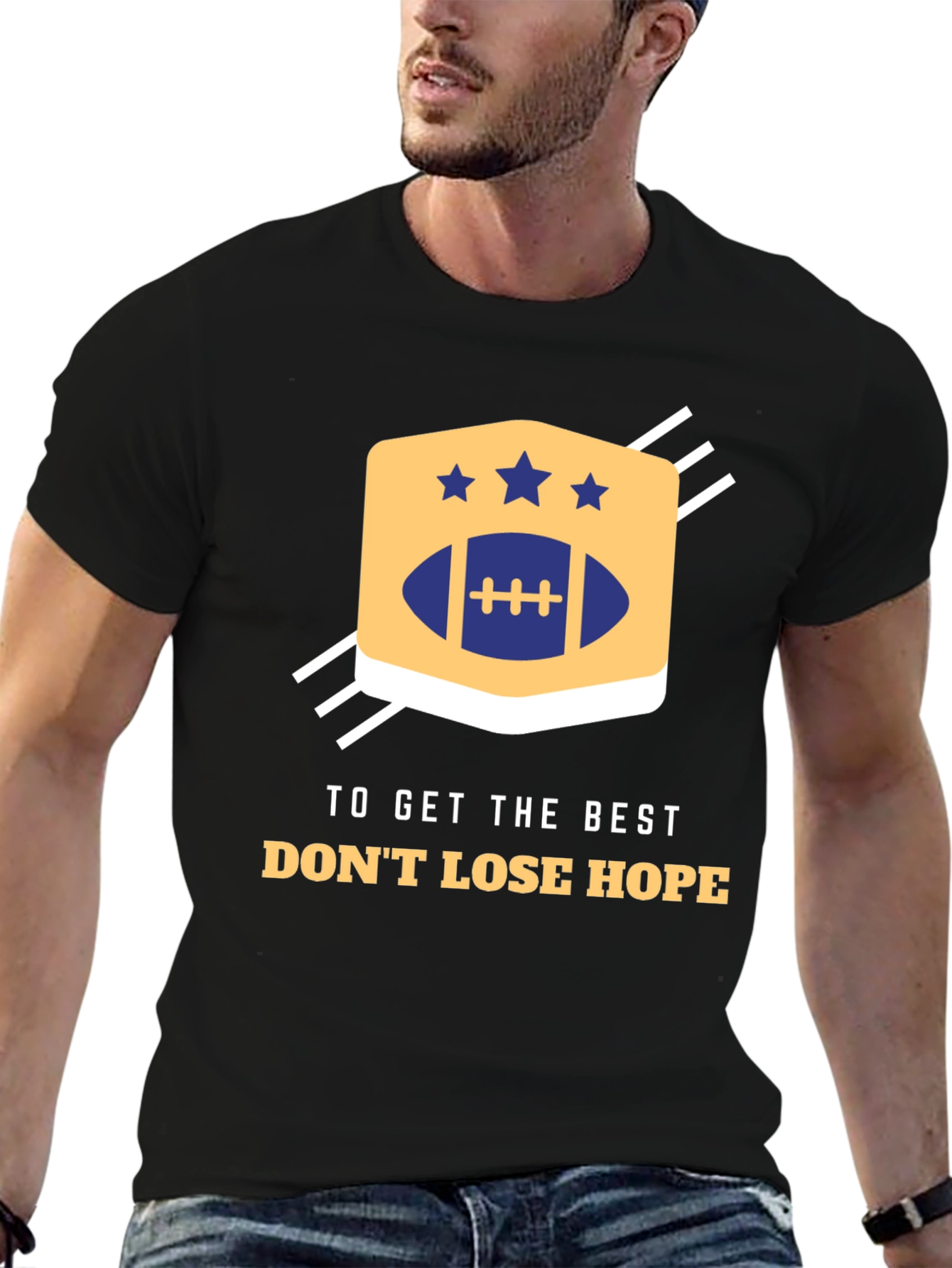Inspirational Football Graphic Tee