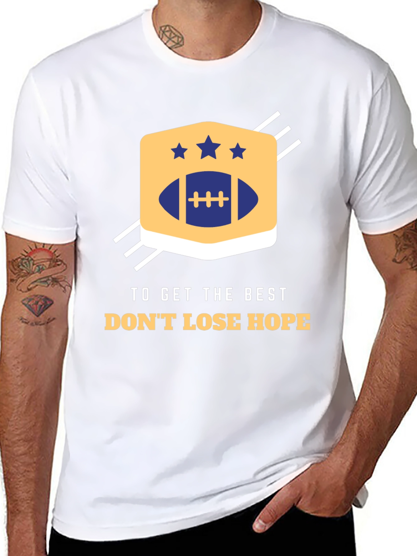 Inspirational Football Graphic Tee