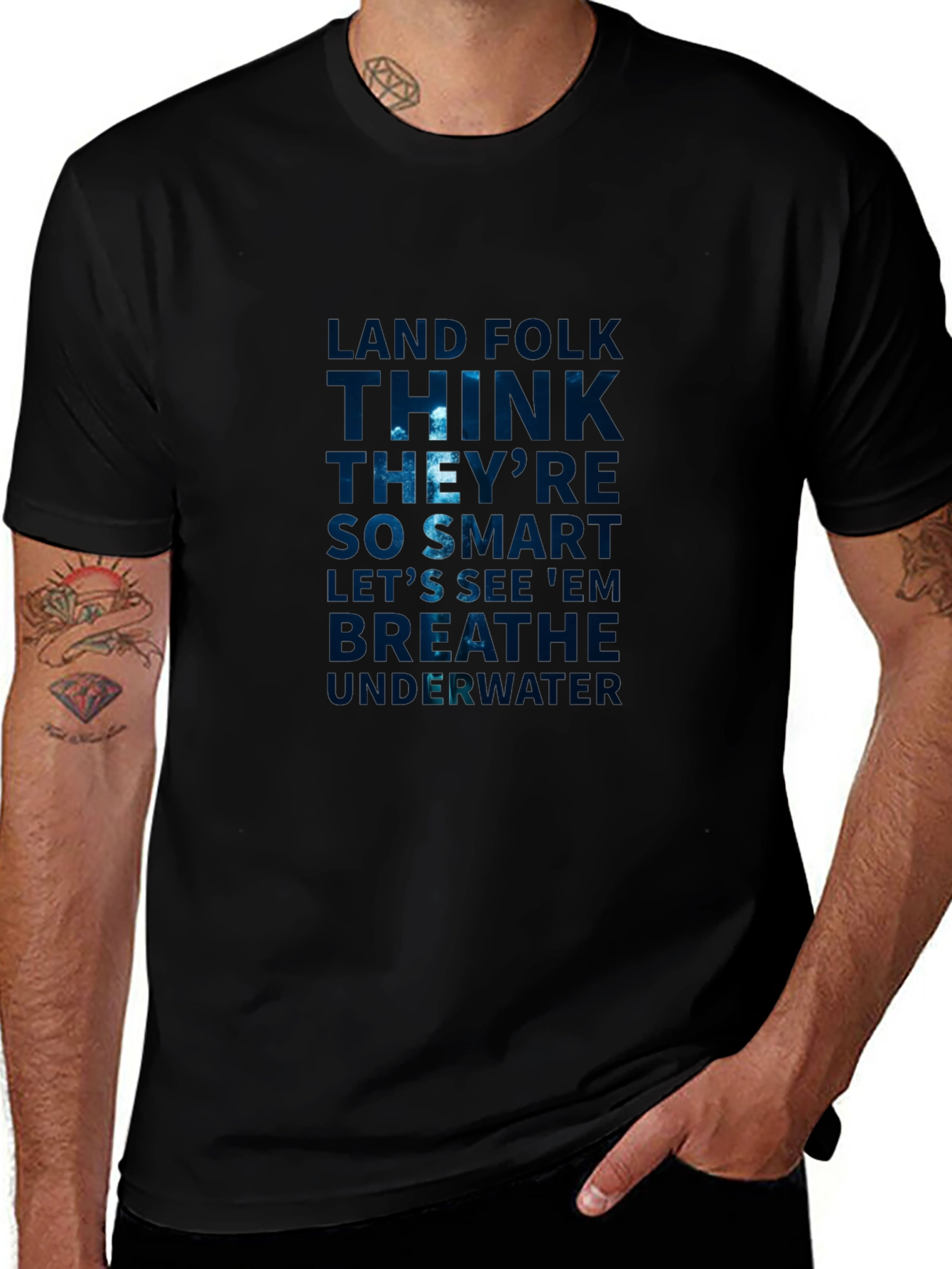 Land Folk Underwater Graphic Tee