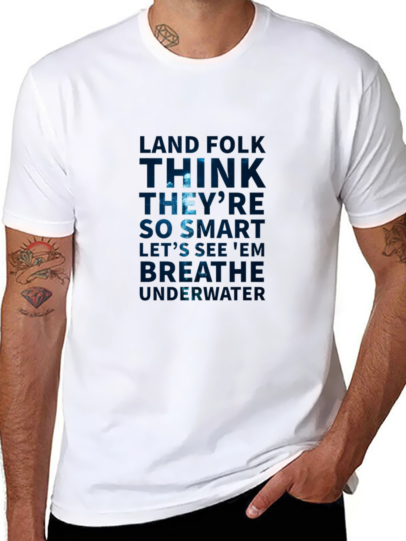 Land Folk Underwater Graphic Tee