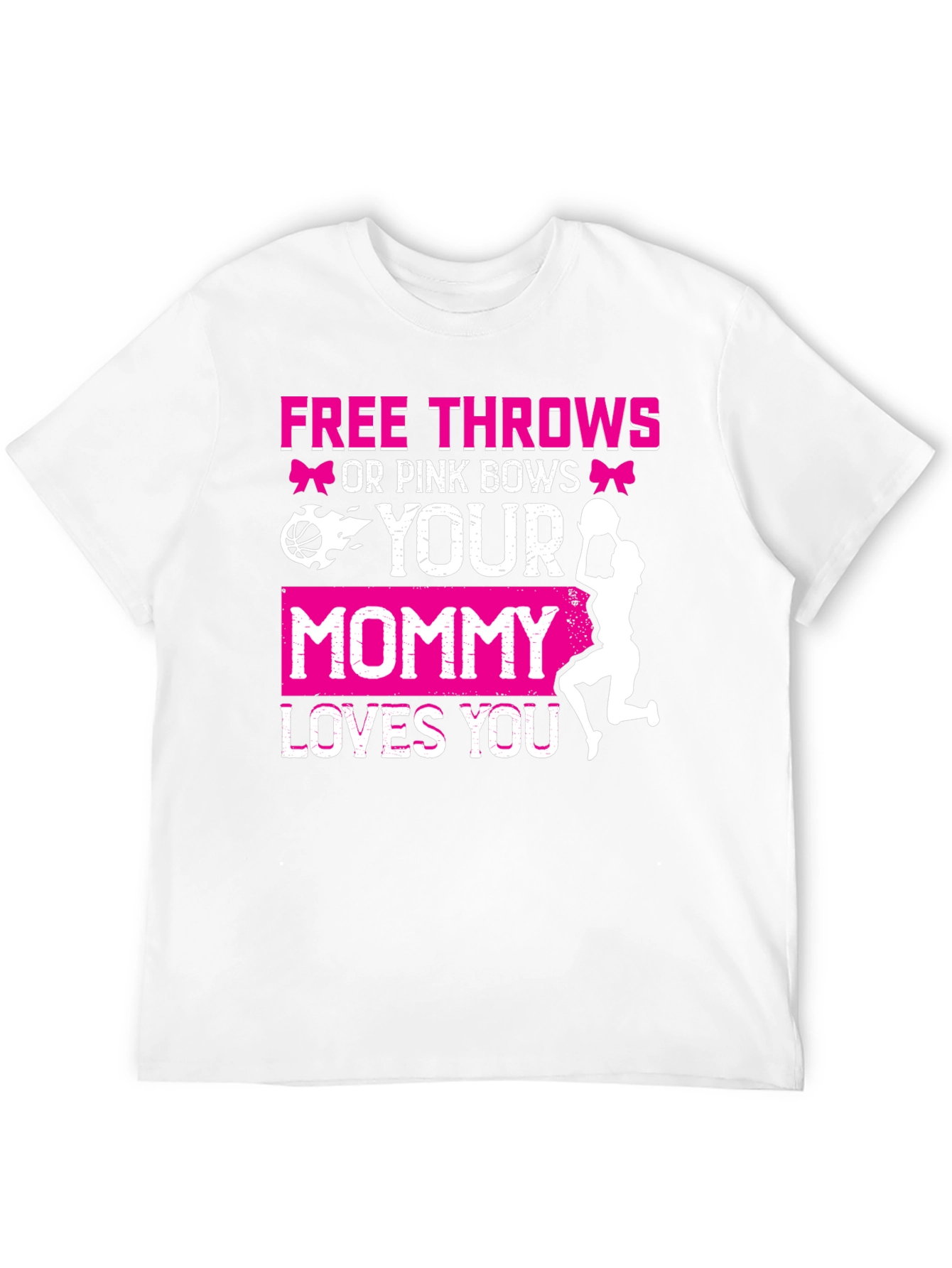 Free Throws or Pink Bows T-Shirt