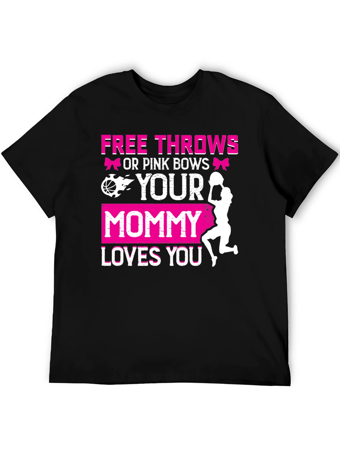 Free Throws or Pink Bows T-Shirt