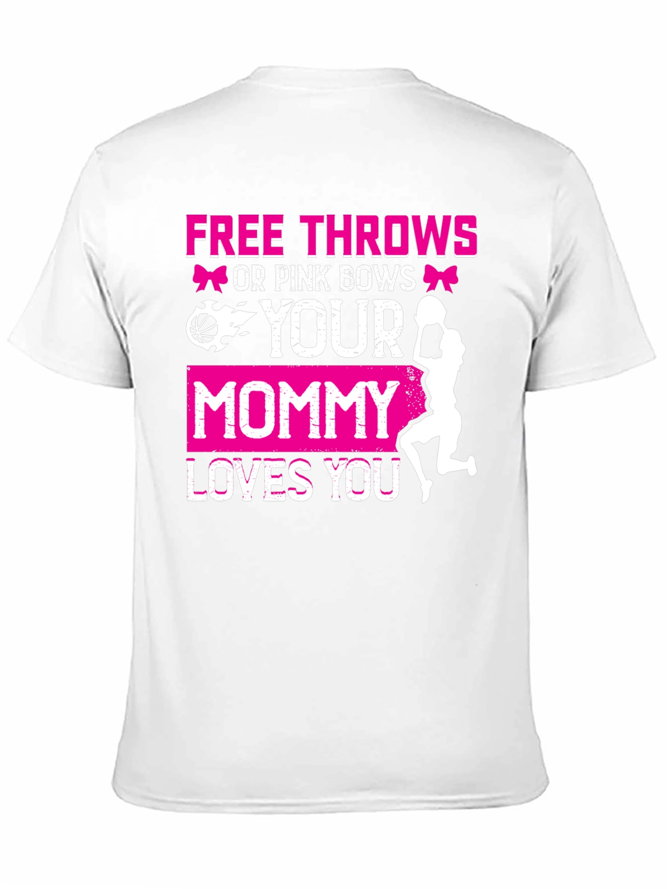 Free Throws or Pink Bows T-Shirt