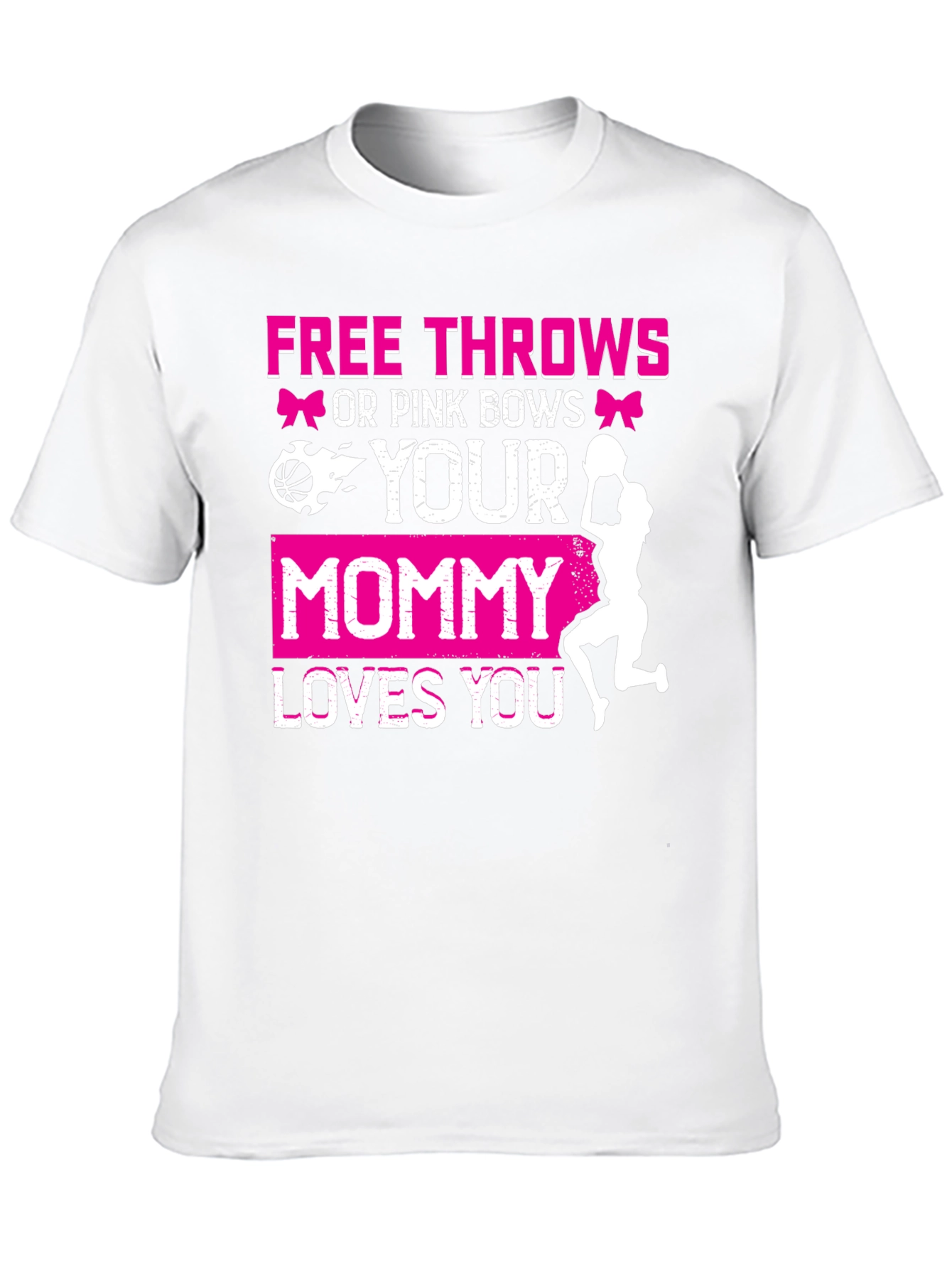 Free Throws or Pink Bows T-Shirt