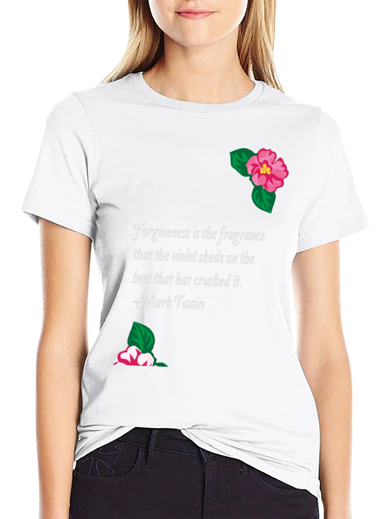 Forgiveness Tee - Violet & Twain Quote