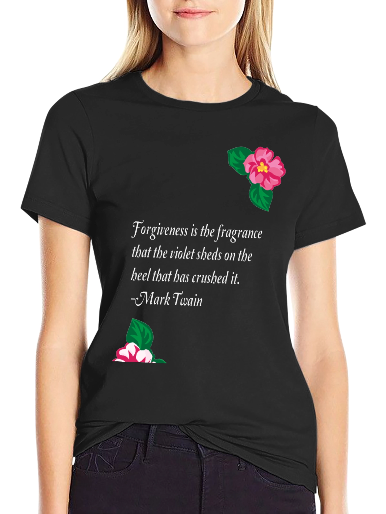 Forgiveness Tee - Violet & Twain Quote