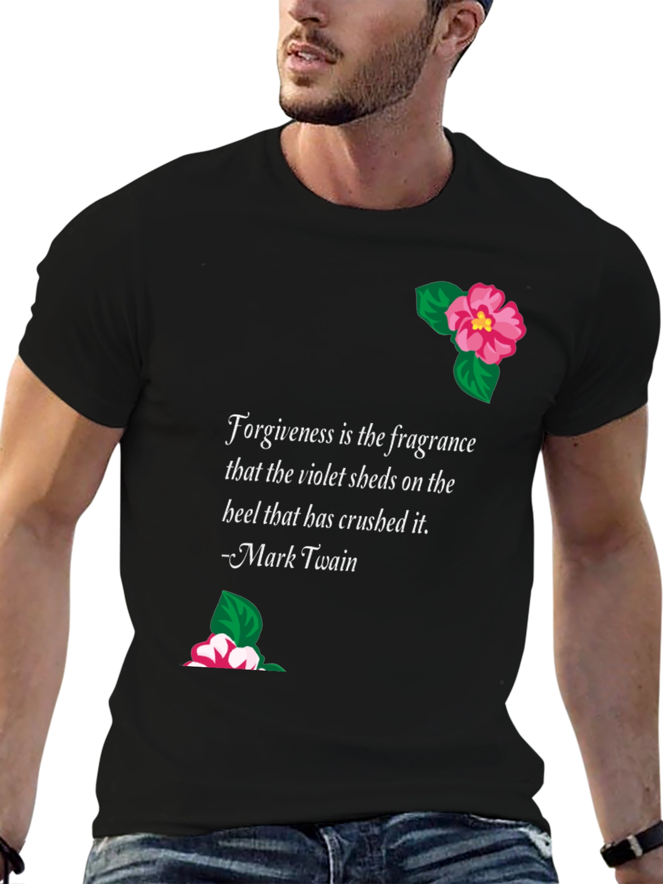 Forgiveness Tee - Violet & Twain Quote