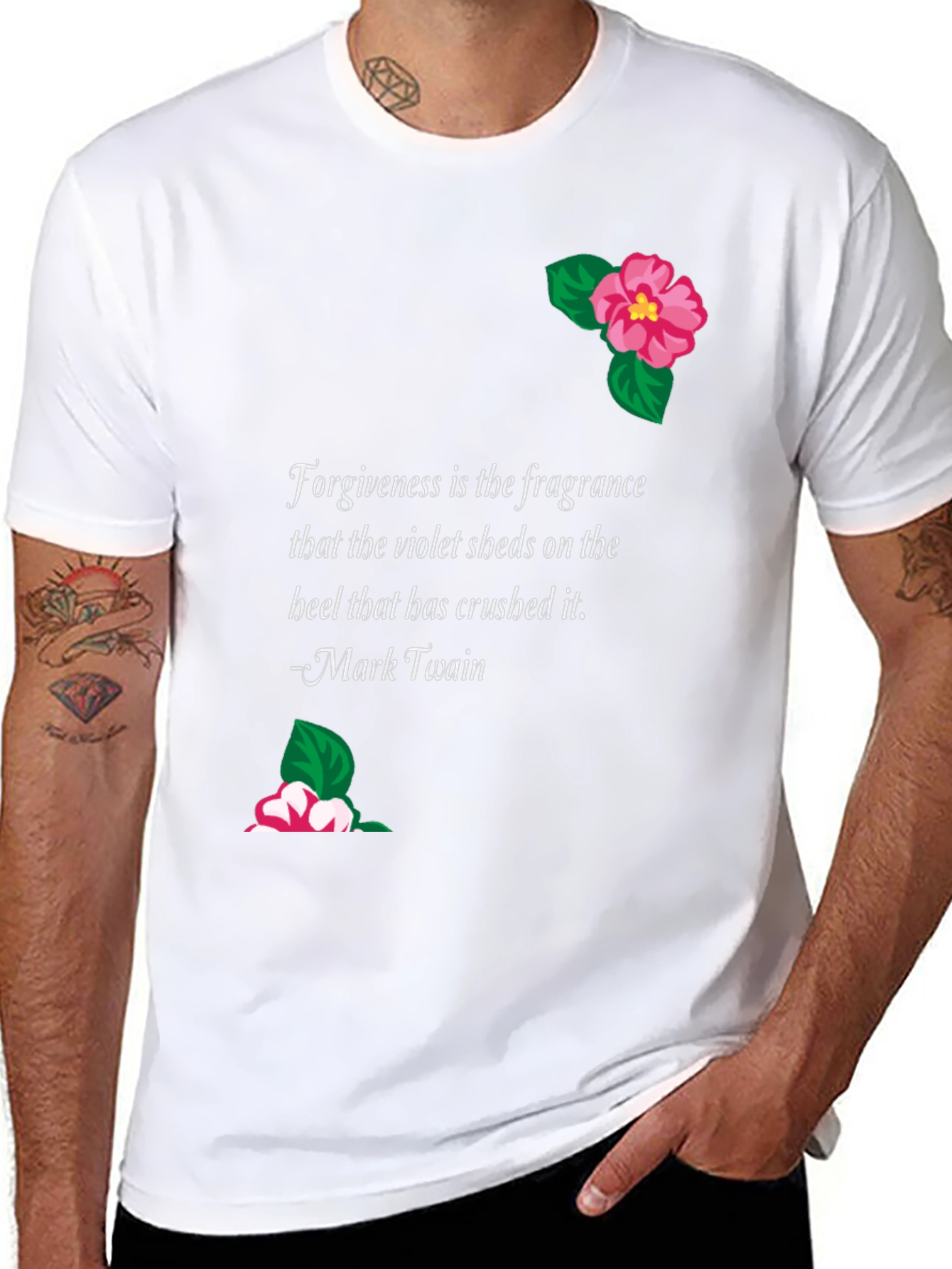 Forgiveness Tee - Violet & Twain Quote