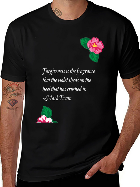 Forgiveness Tee - Violet & Twain Quote
