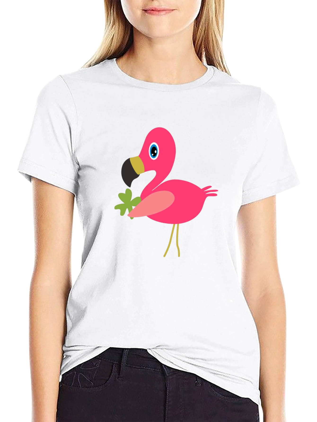 Flamingo Graphic T-Shirt - Soft Cotton Tee