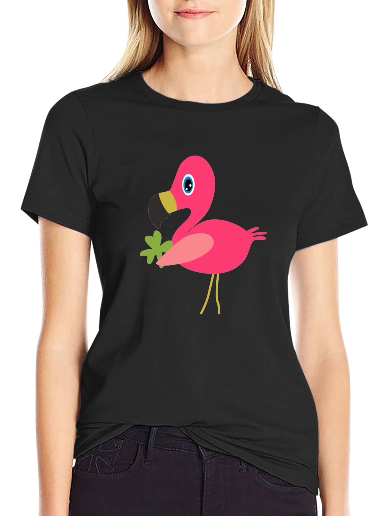Flamingo Graphic T-Shirt - Soft Cotton Tee
