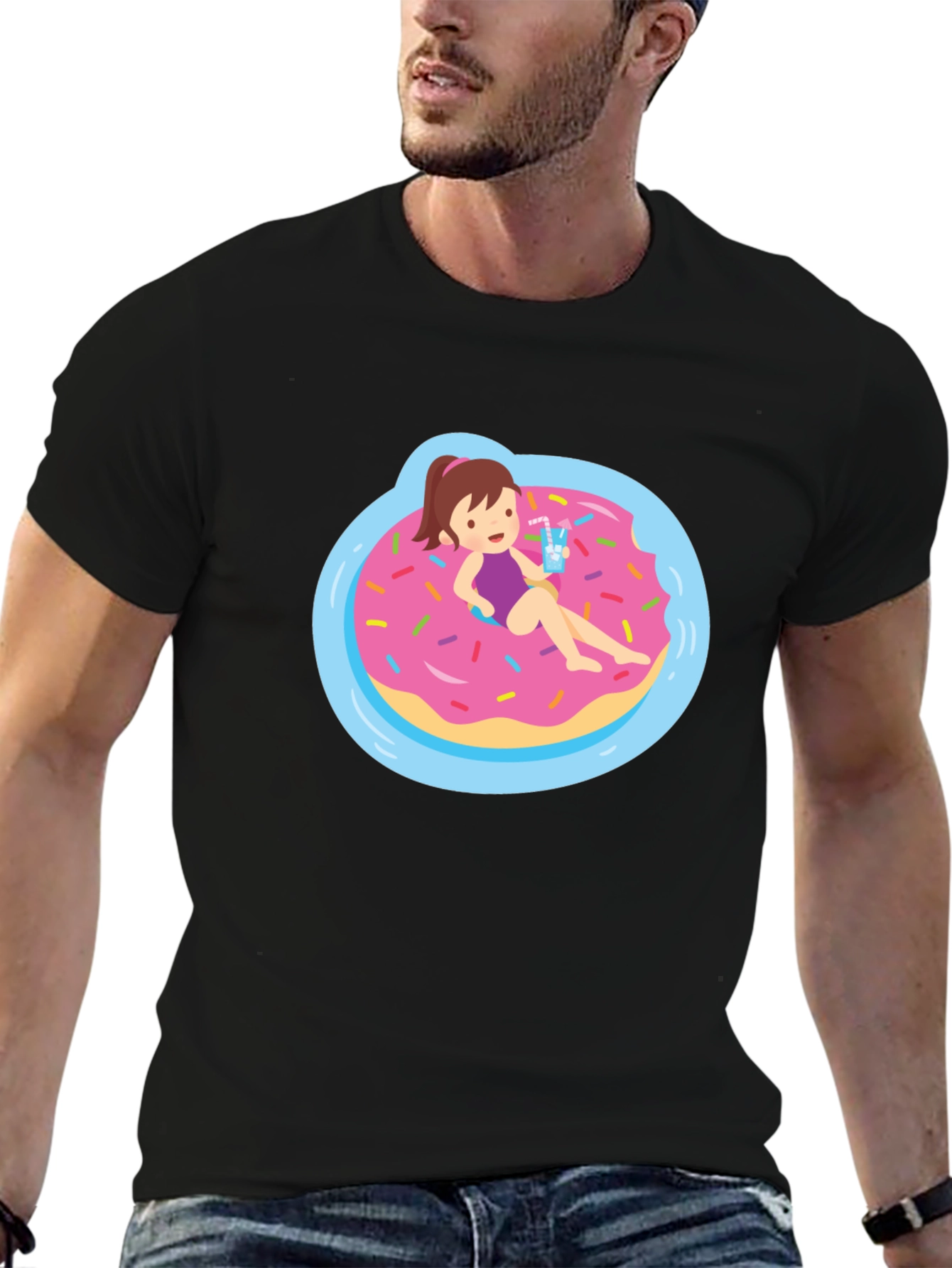 Fun Donut Float T-Shirt