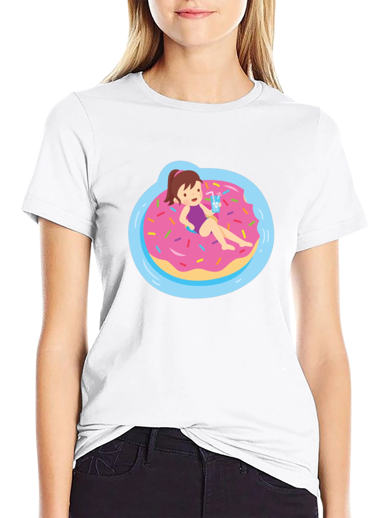 Fun Donut Float T-Shirt