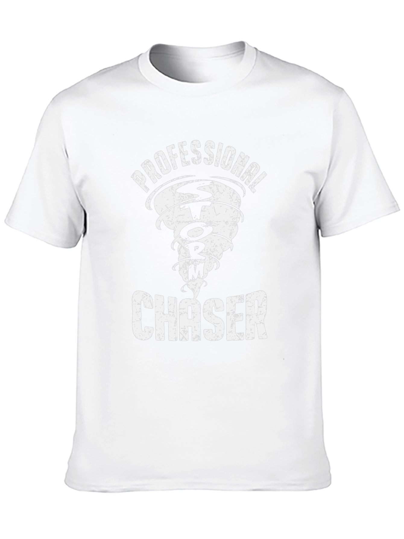 Professional Storm Chaser Black Graphic T-Shirt