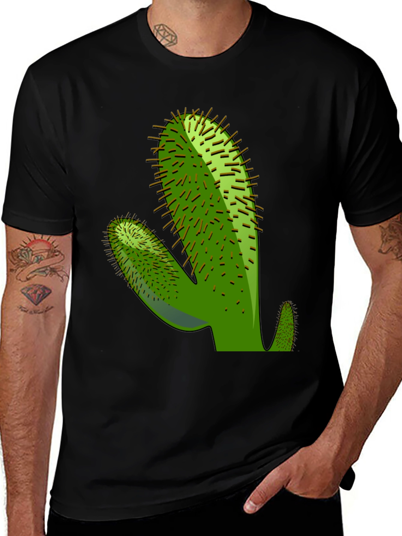 Cactus Graphic Tee - Desert Humor Shirt