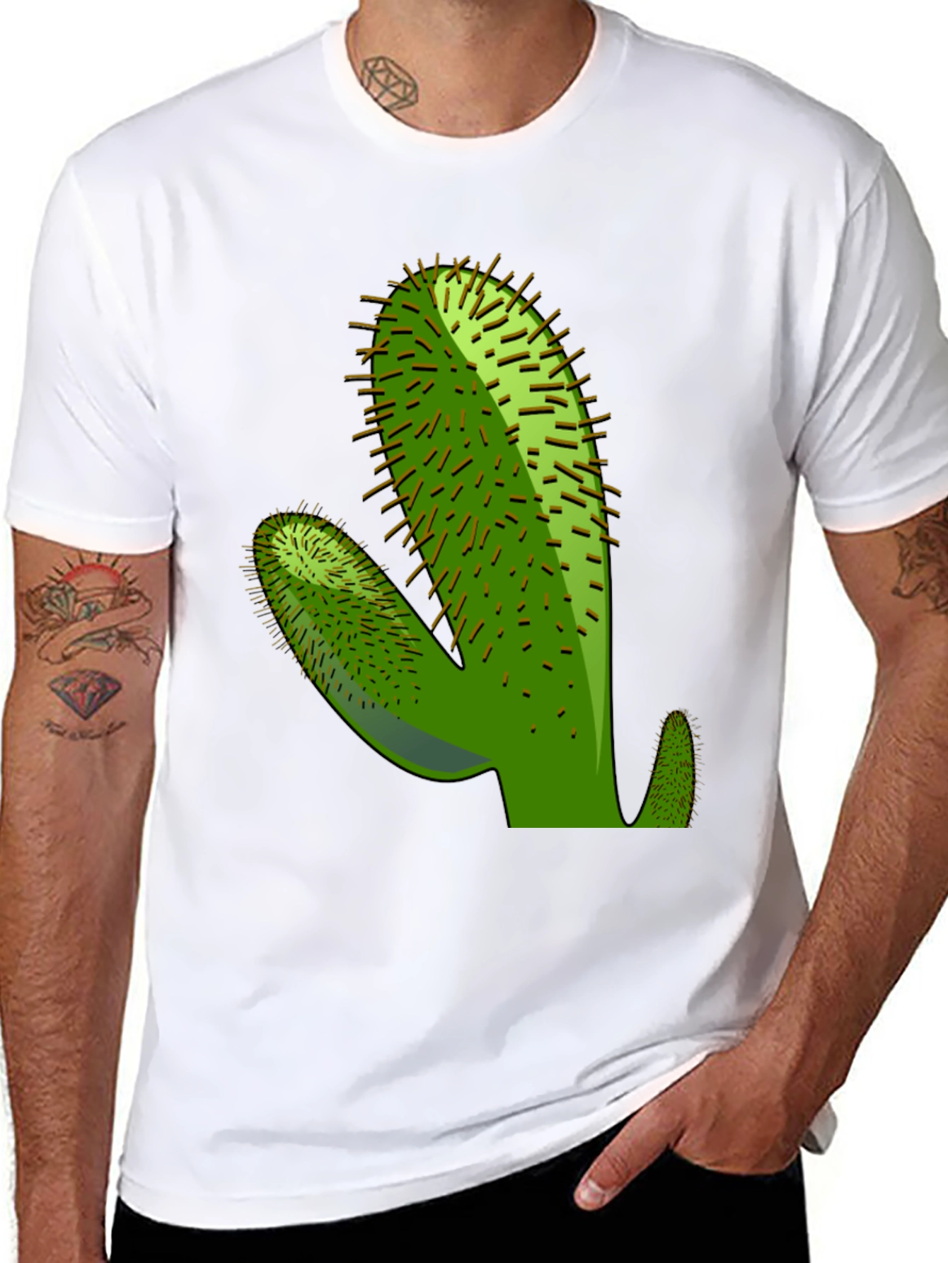 Cactus Graphic Tee - Desert Humor Shirt