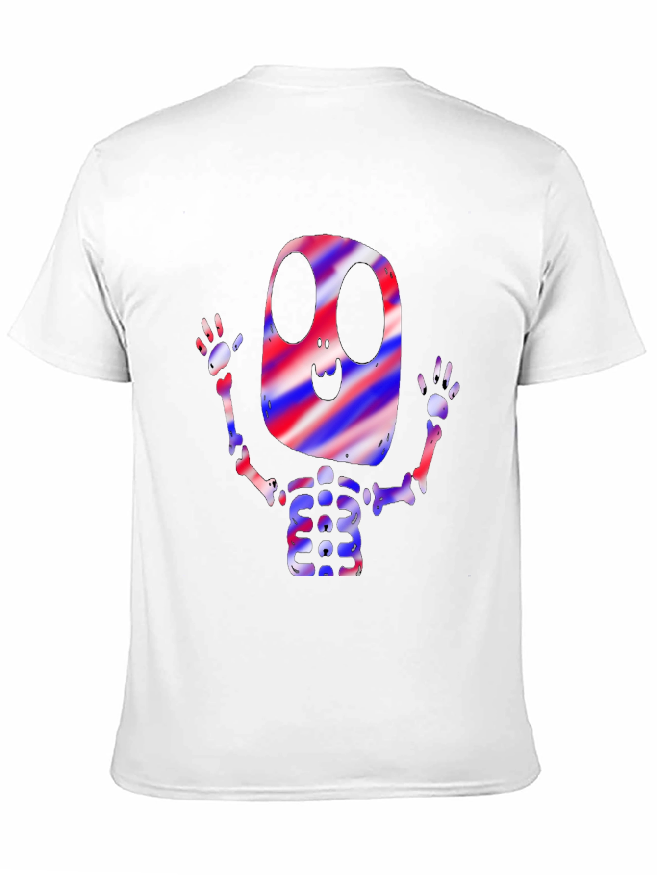 Spooky Skeleton Graphic Tee - Halloween Ready!