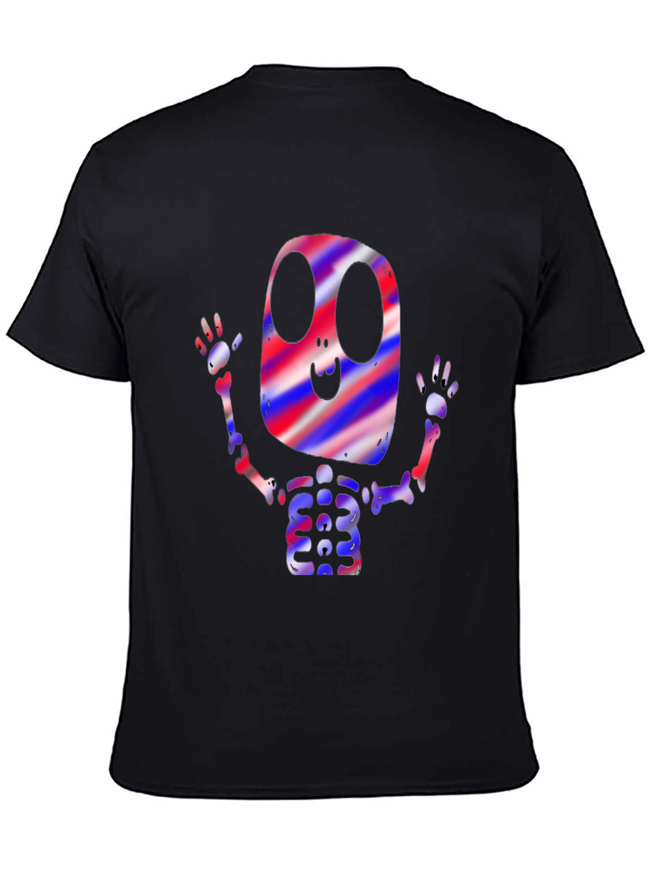 Spooky Skeleton Graphic Tee - Halloween Ready!