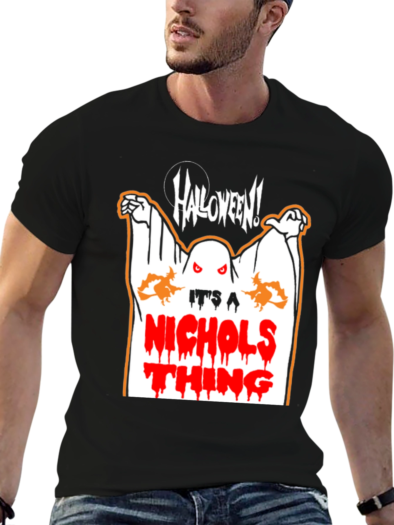 Halloween Nichols Thing Ghost T-Shirt