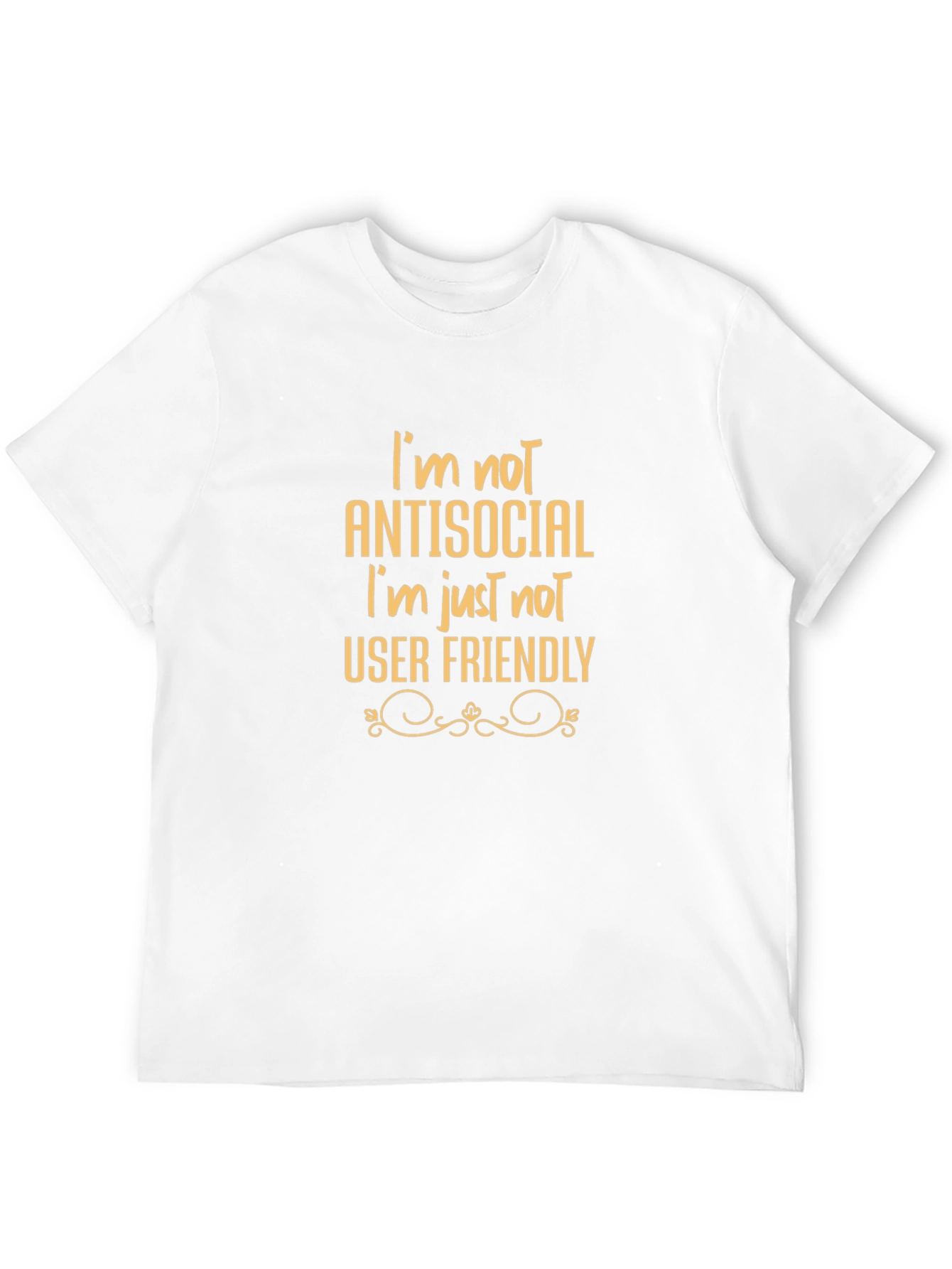 Anti-Social User Unfriendly Novelty T-Shirt