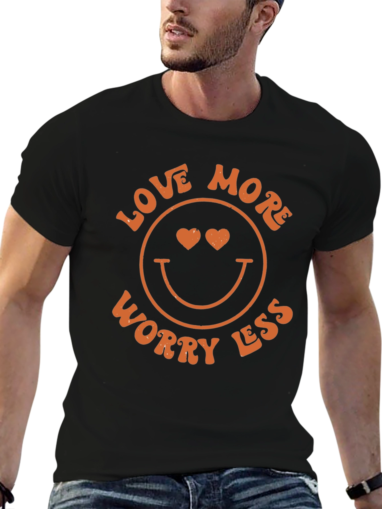 Love More Worry Less Graphic Tee
