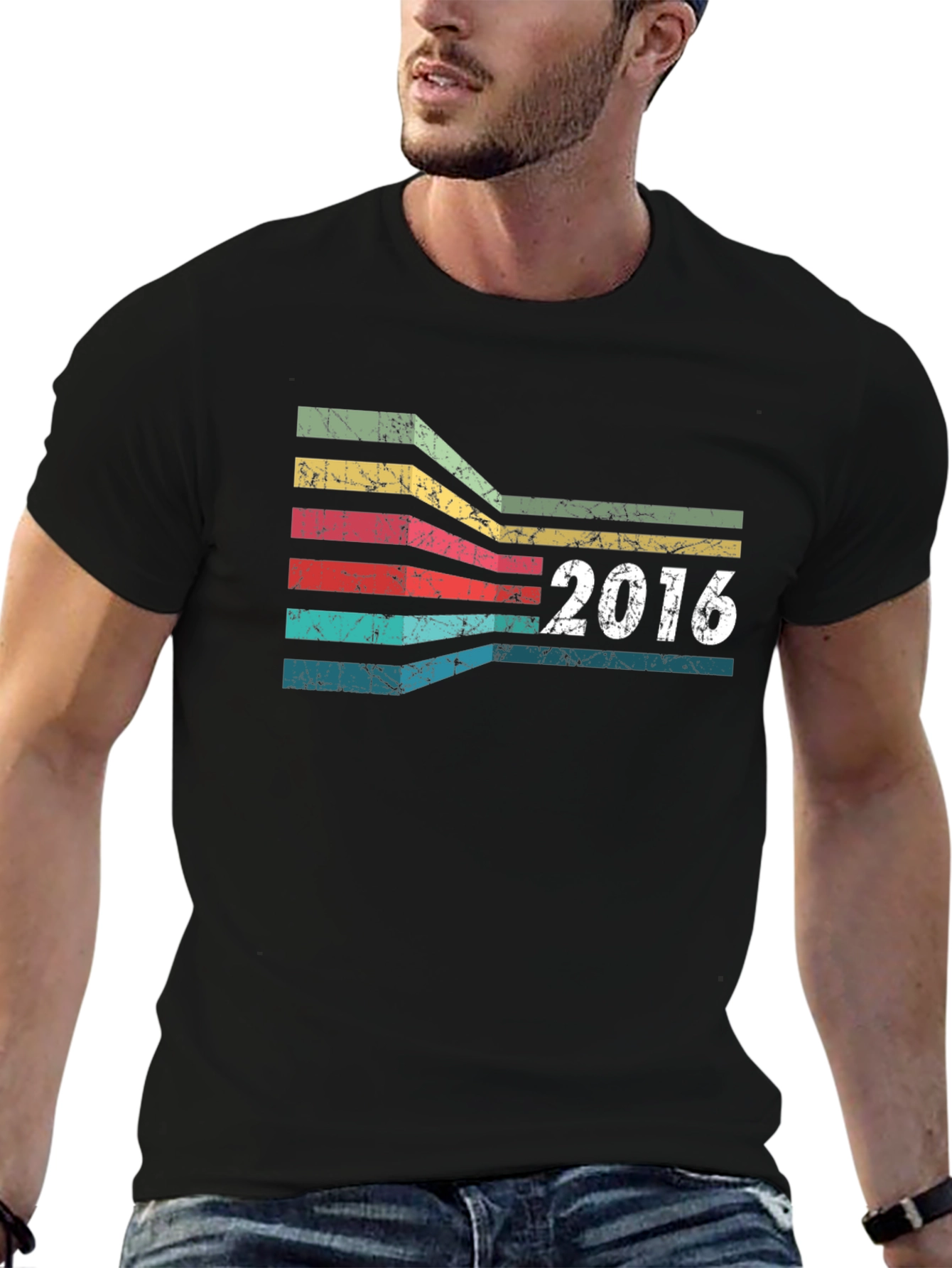 Retro 2016 Graphic T-Shirt