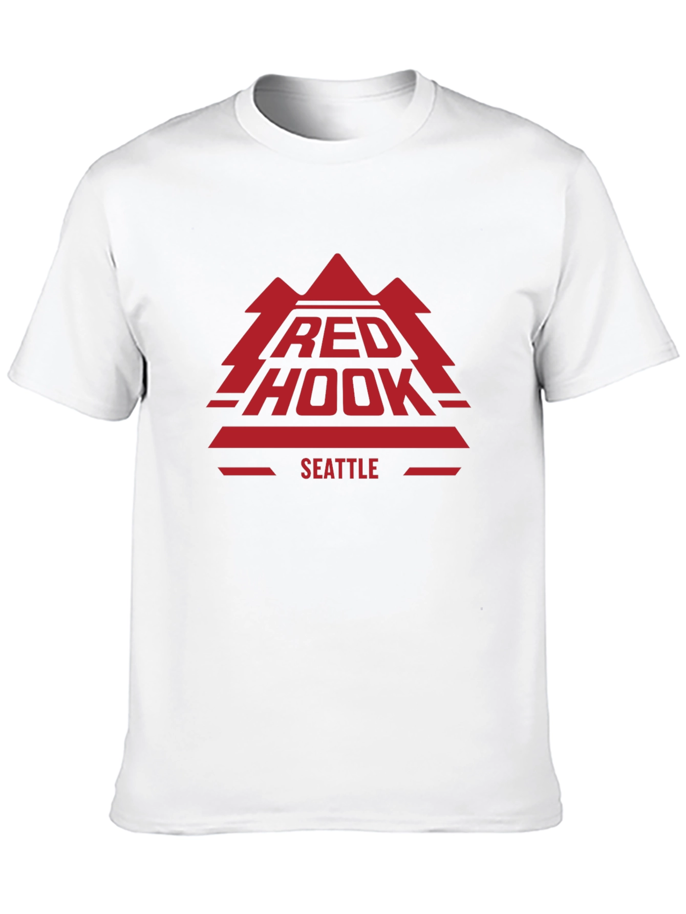 Red Hook Seattle Graphic T-Shirt - Black