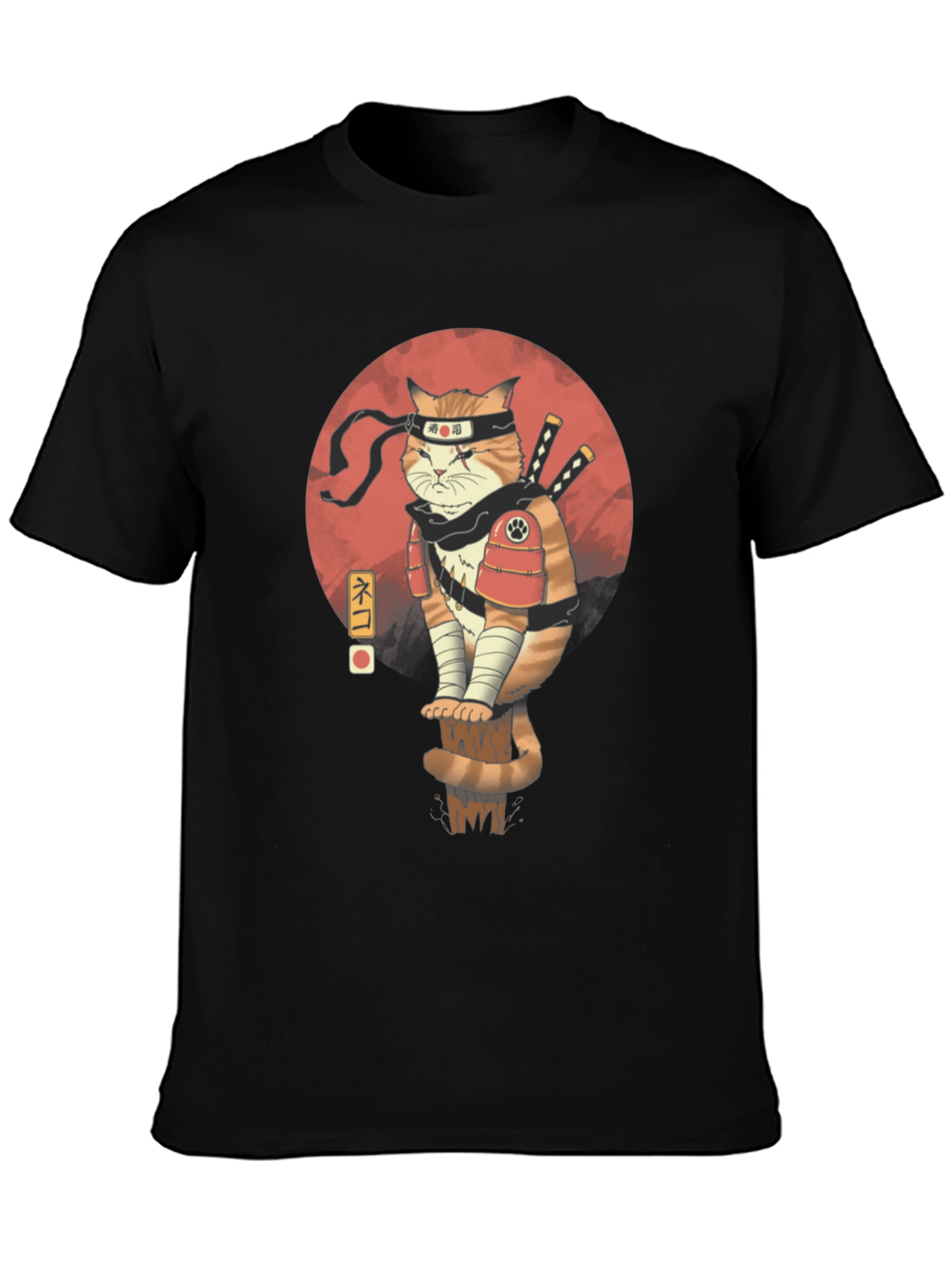 Ninja Cat T-Shirt - Unique Graphic Tee